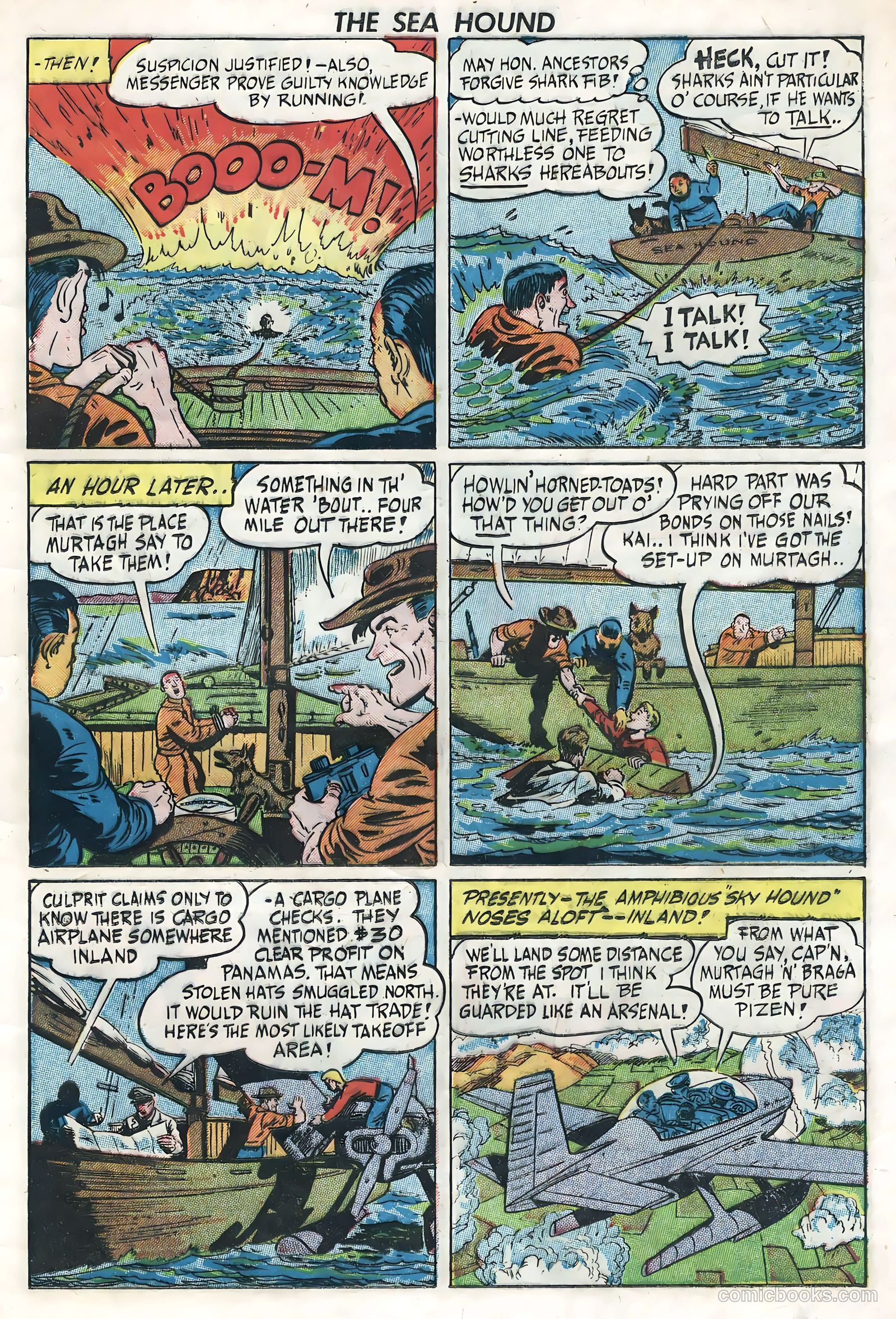 Captain Silver's Log of the Sea Hound #3 — page 13 of 35