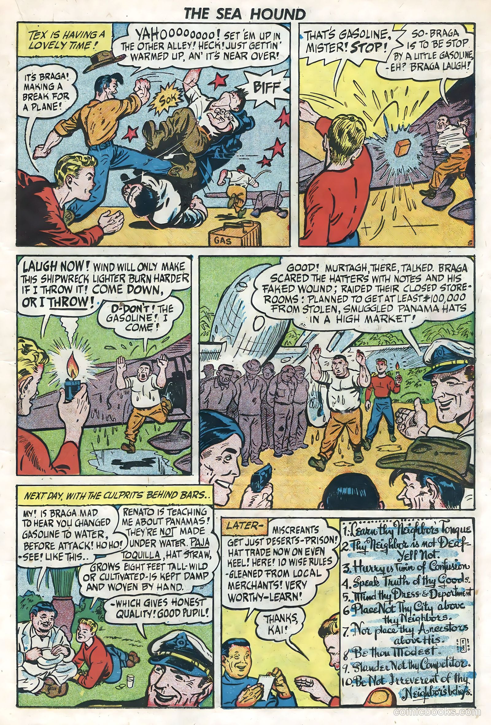 Captain Silver's Log of the Sea Hound #3 — page 15 of 35