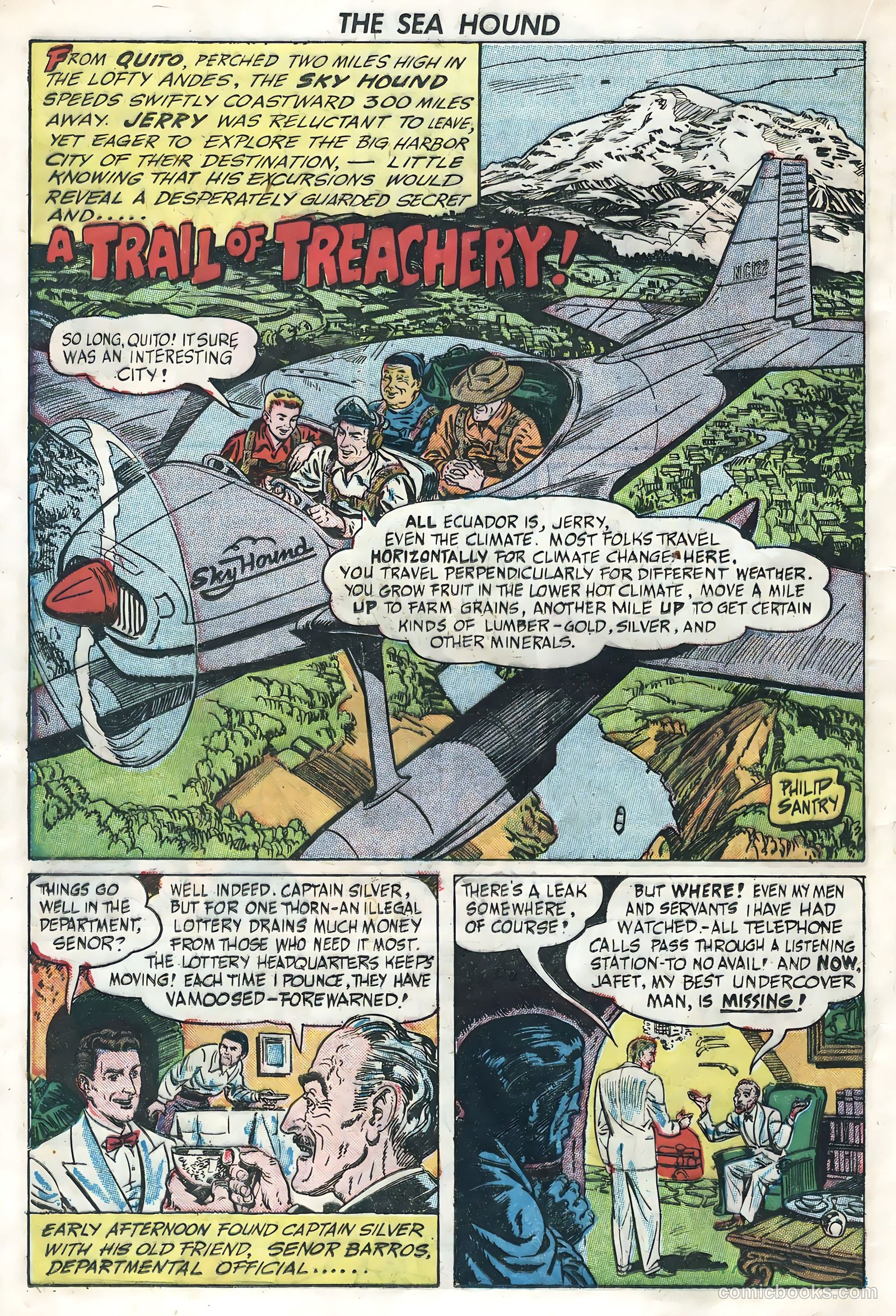 Captain Silver's Log of the Sea Hound #3 — page 16 of 35