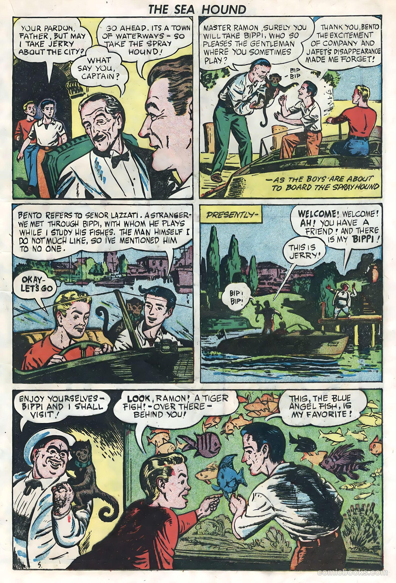 Captain Silver's Log of the Sea Hound #3 — page 17 of 35