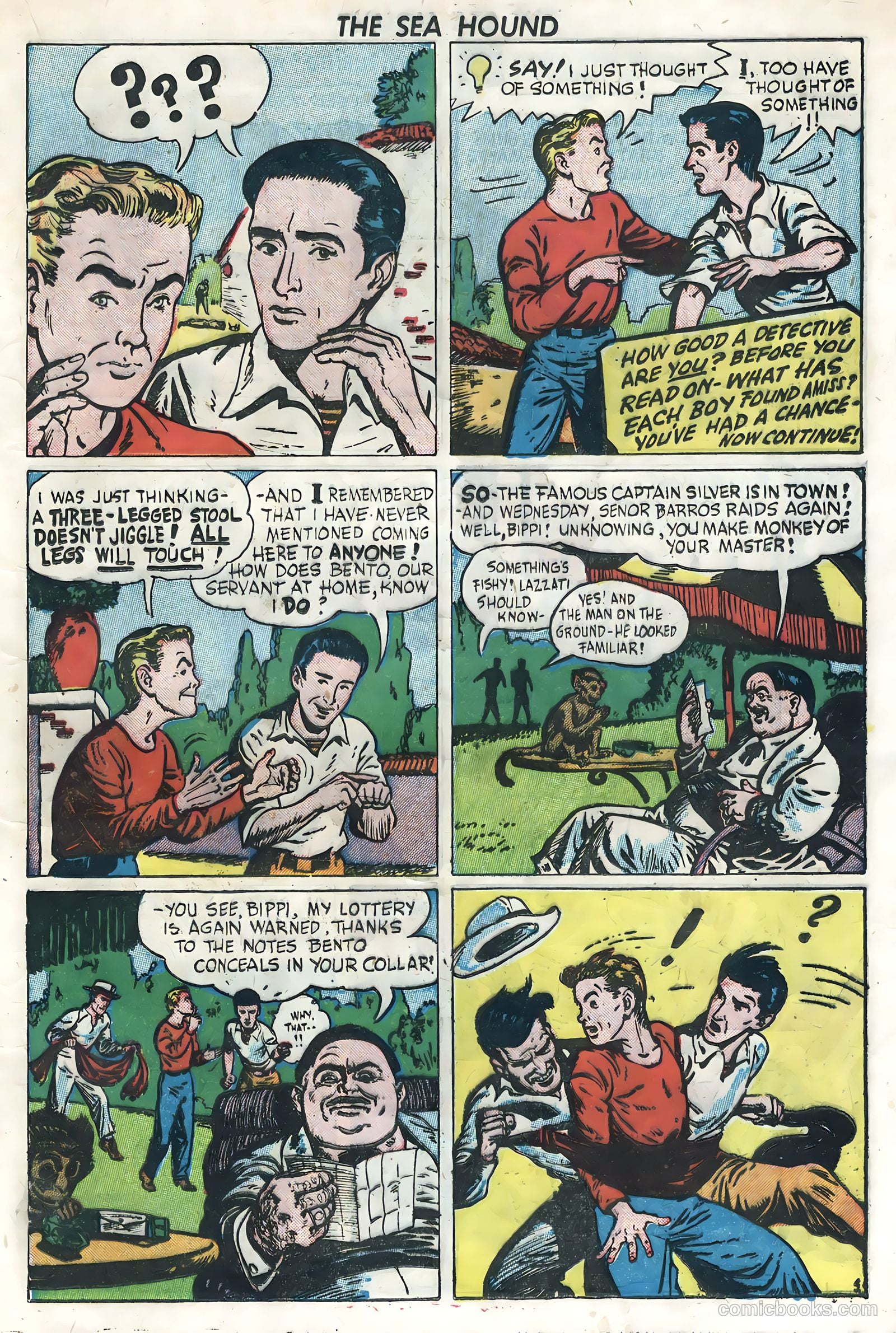 Captain Silver's Log of the Sea Hound #3 — page 20 of 35