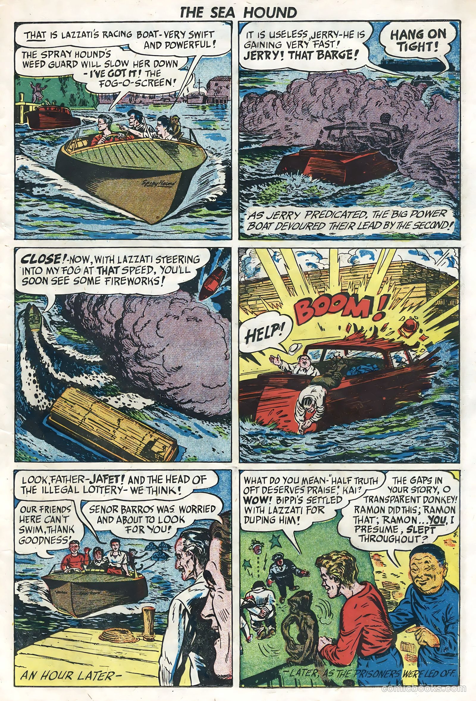 Captain Silver's Log of the Sea Hound #3 — page 22 of 35