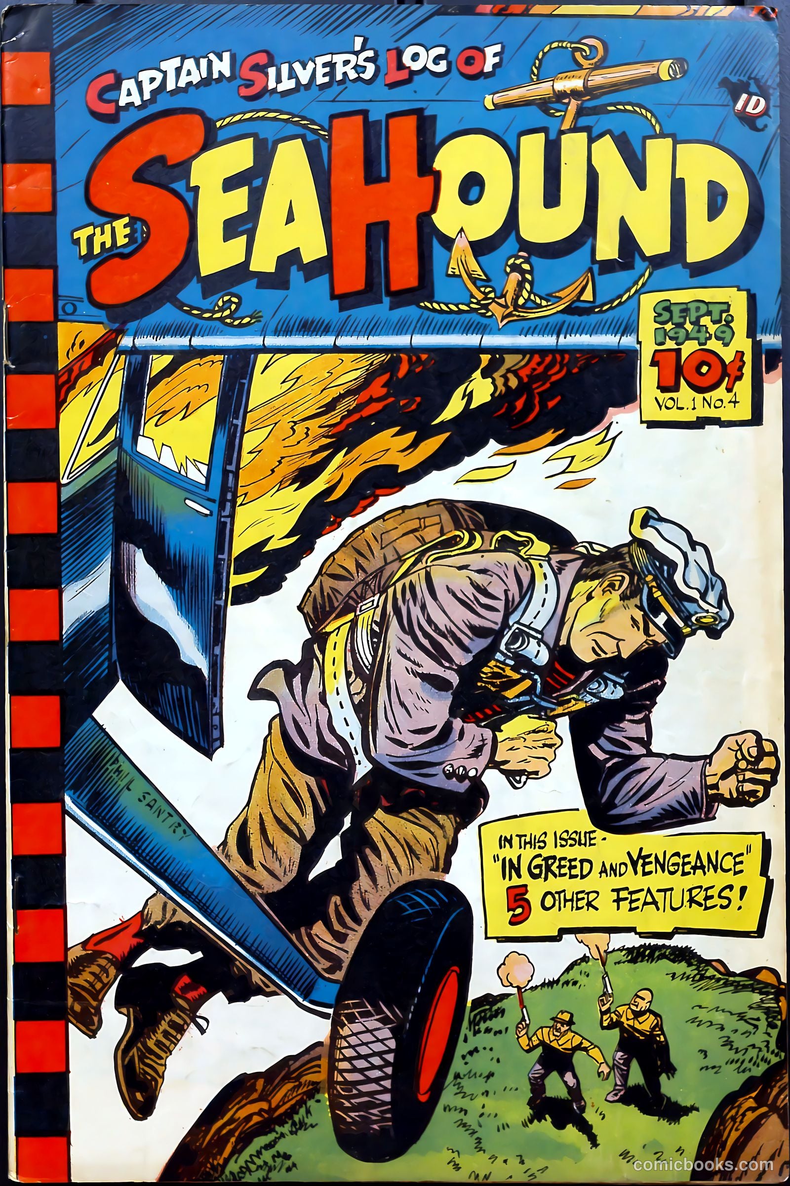 Captain Silver's Log of the Sea Hound #4 — page 1 of 35