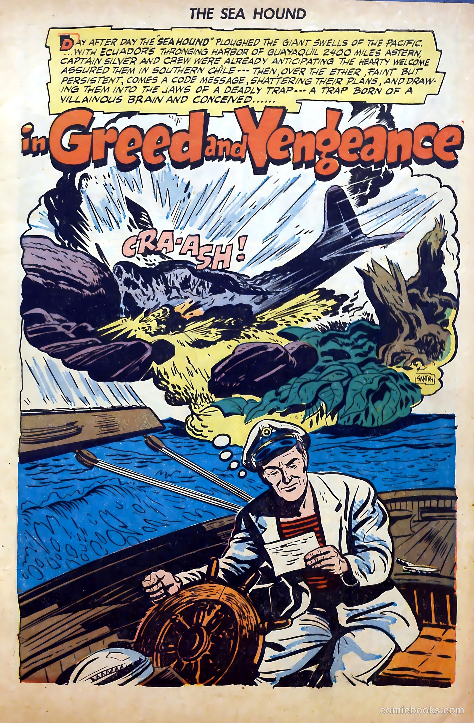 Captain Silver's Log of the Sea Hound #4 — page 3 of 35