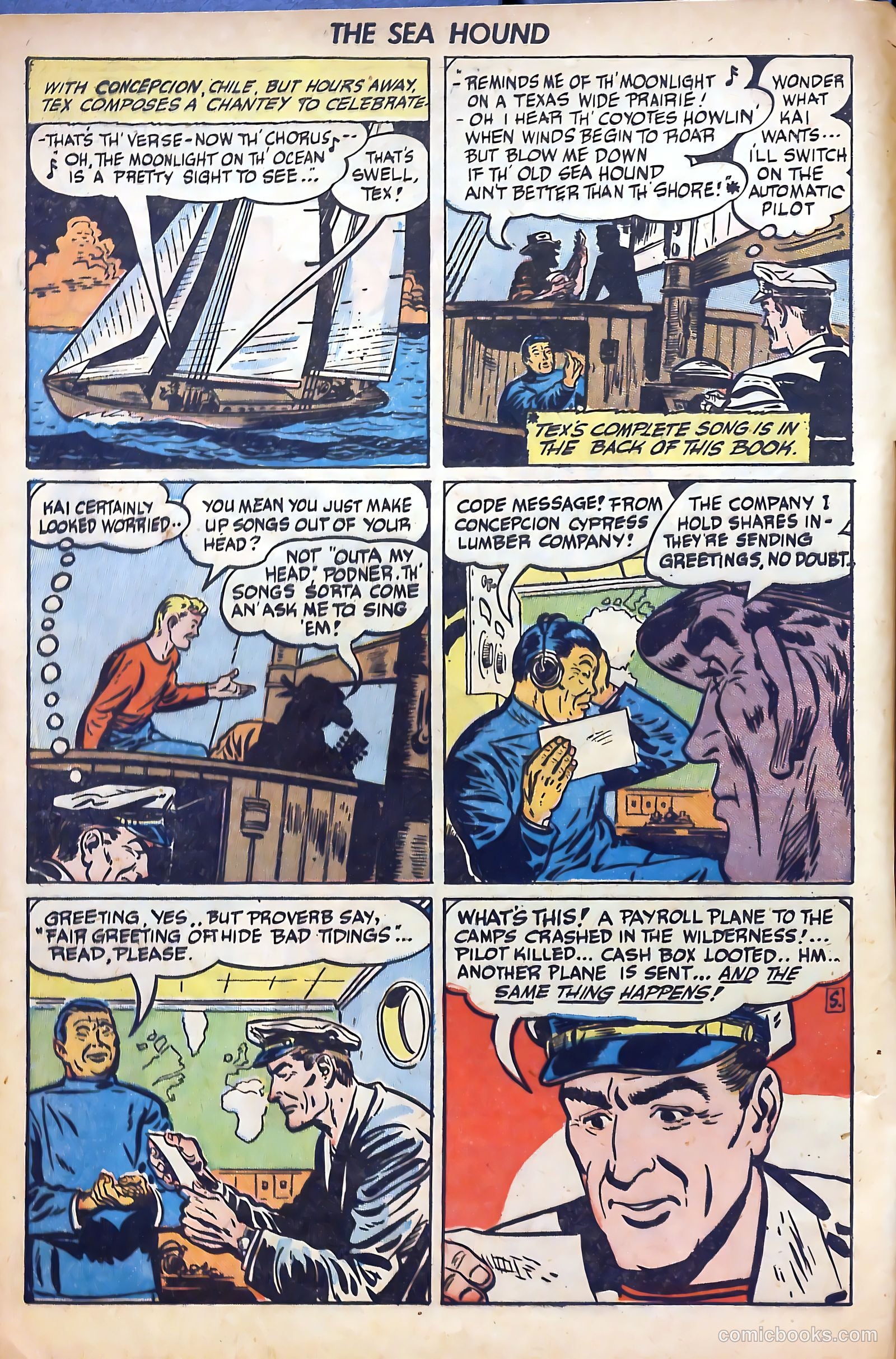 Captain Silver's Log of the Sea Hound #4 — page 4 of 35