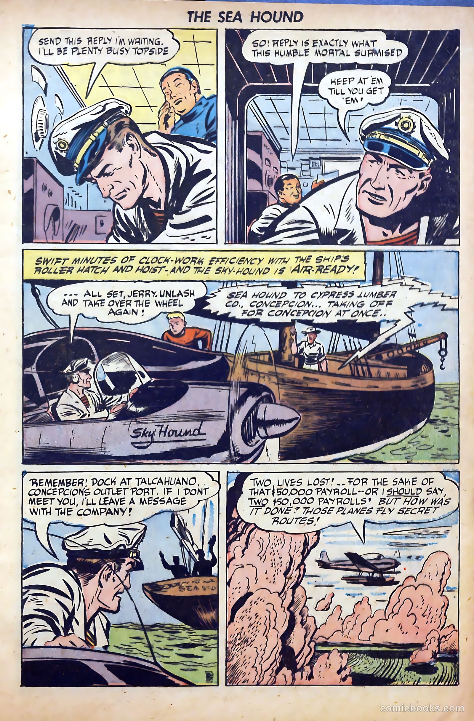 Captain Silver's Log of the Sea Hound #4 — page 5 of 35