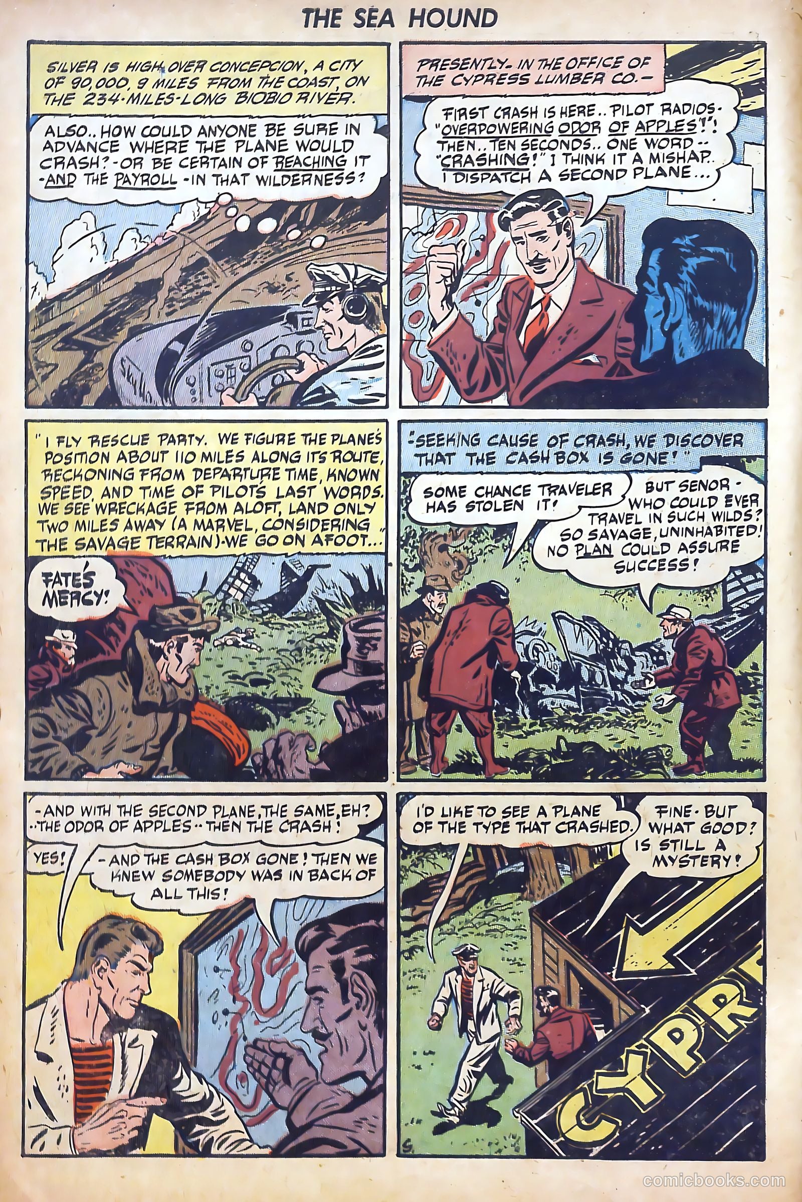 Captain Silver's Log of the Sea Hound #4 — page 6 of 35