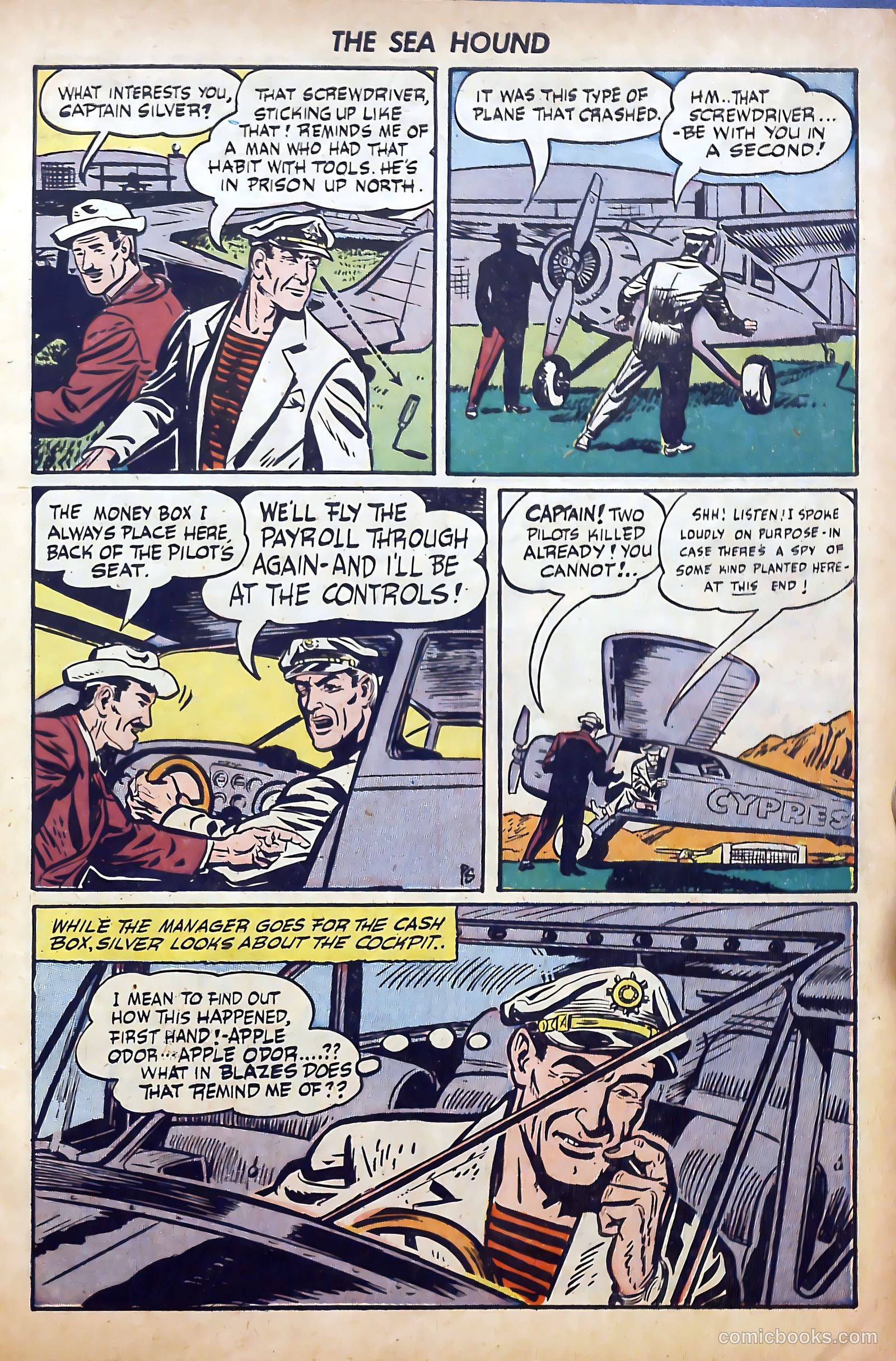 Captain Silver's Log of the Sea Hound #4 — page 7 of 35