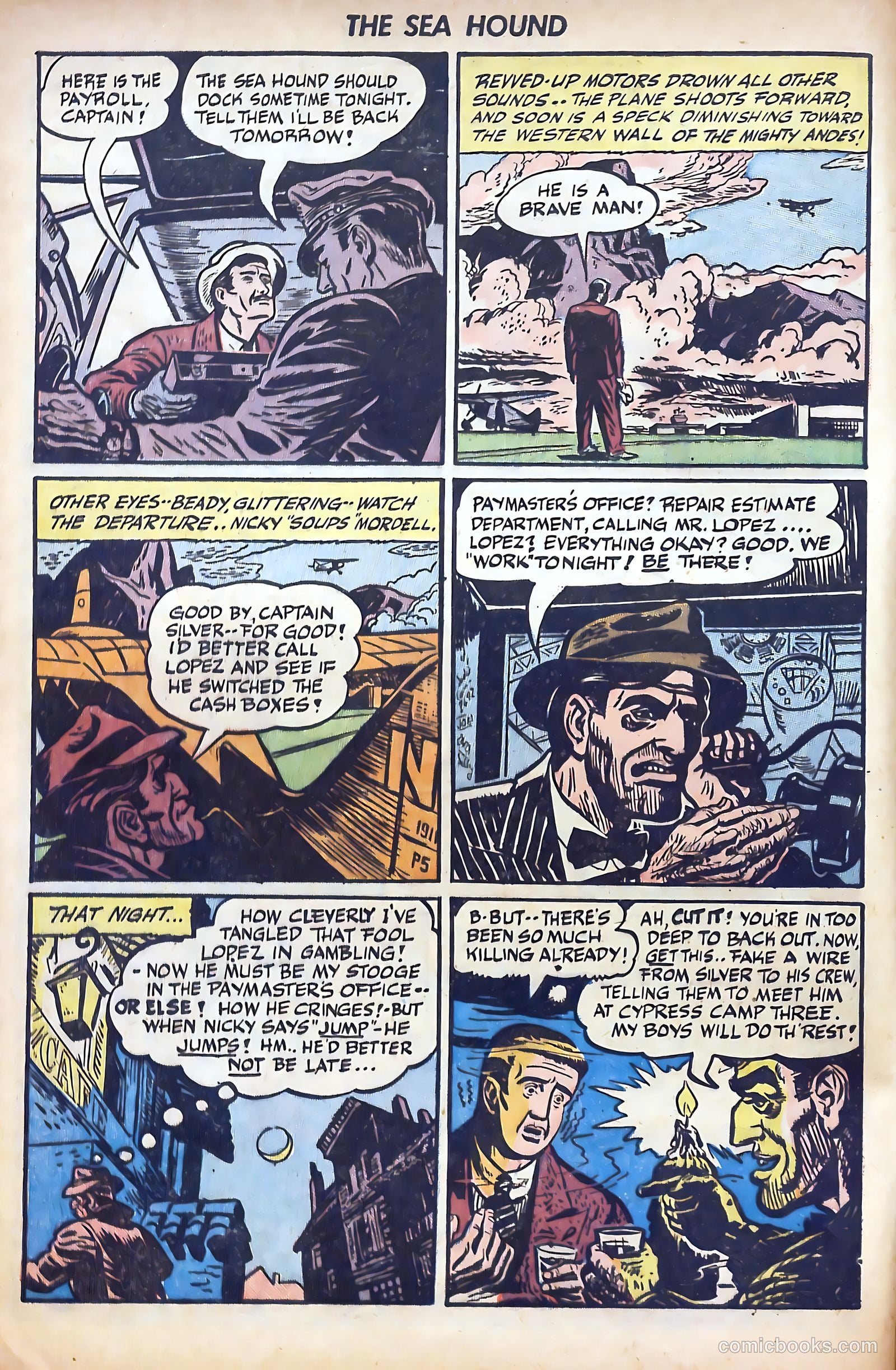 Captain Silver's Log of the Sea Hound #4 — page 8 of 35