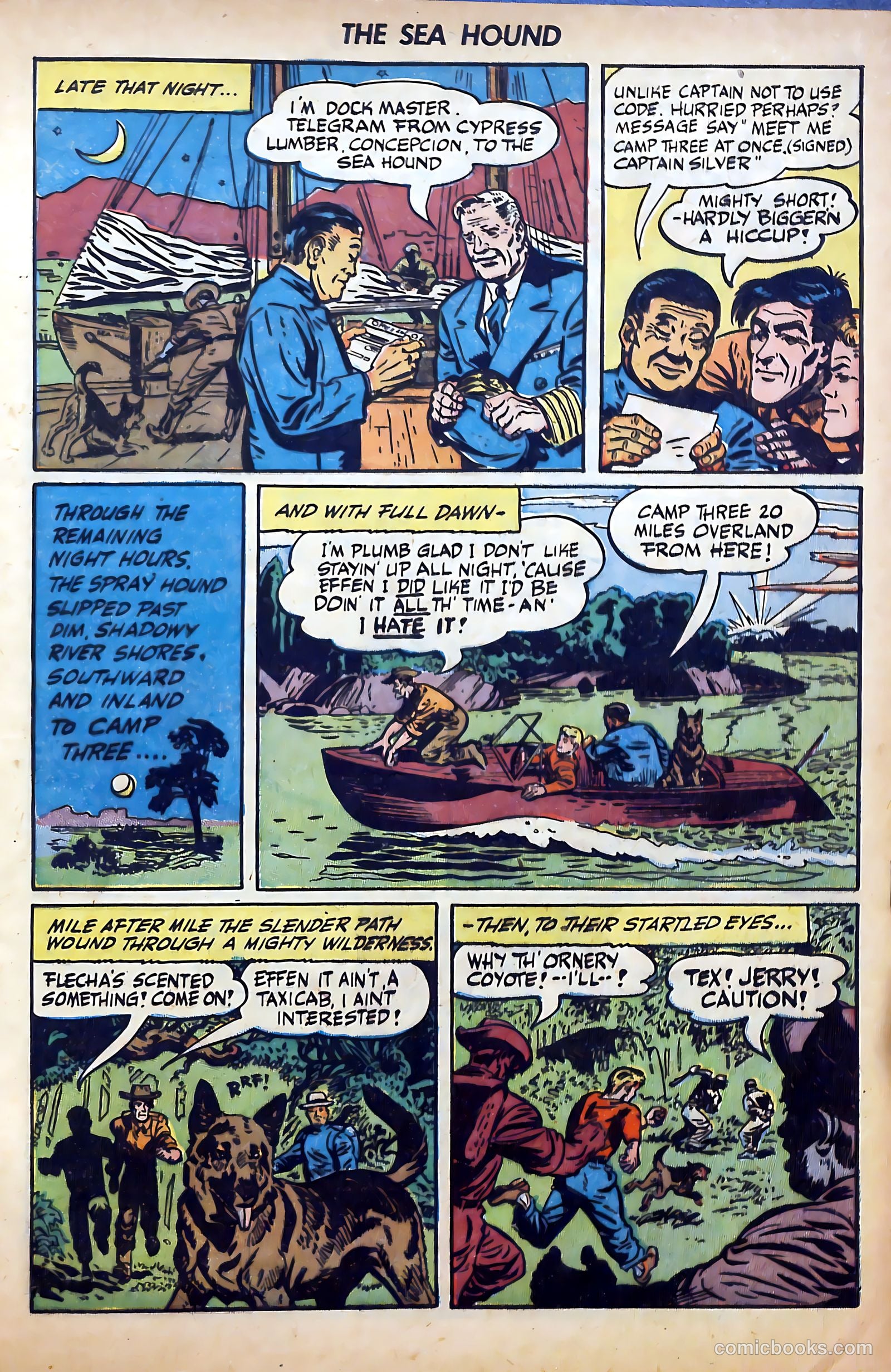 Captain Silver's Log of the Sea Hound #4 — page 9 of 35