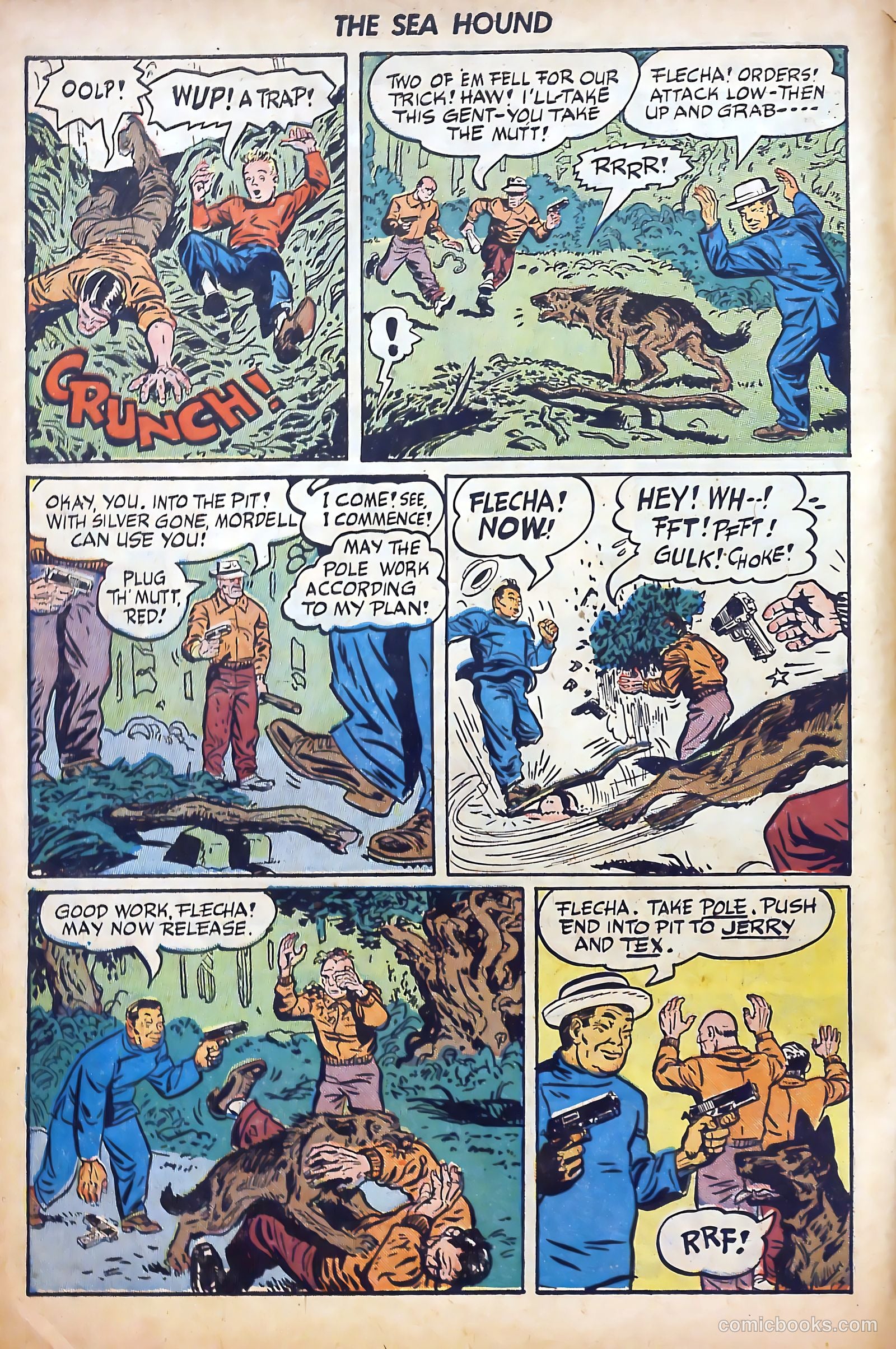 Captain Silver's Log of the Sea Hound #4 — page 10 of 35