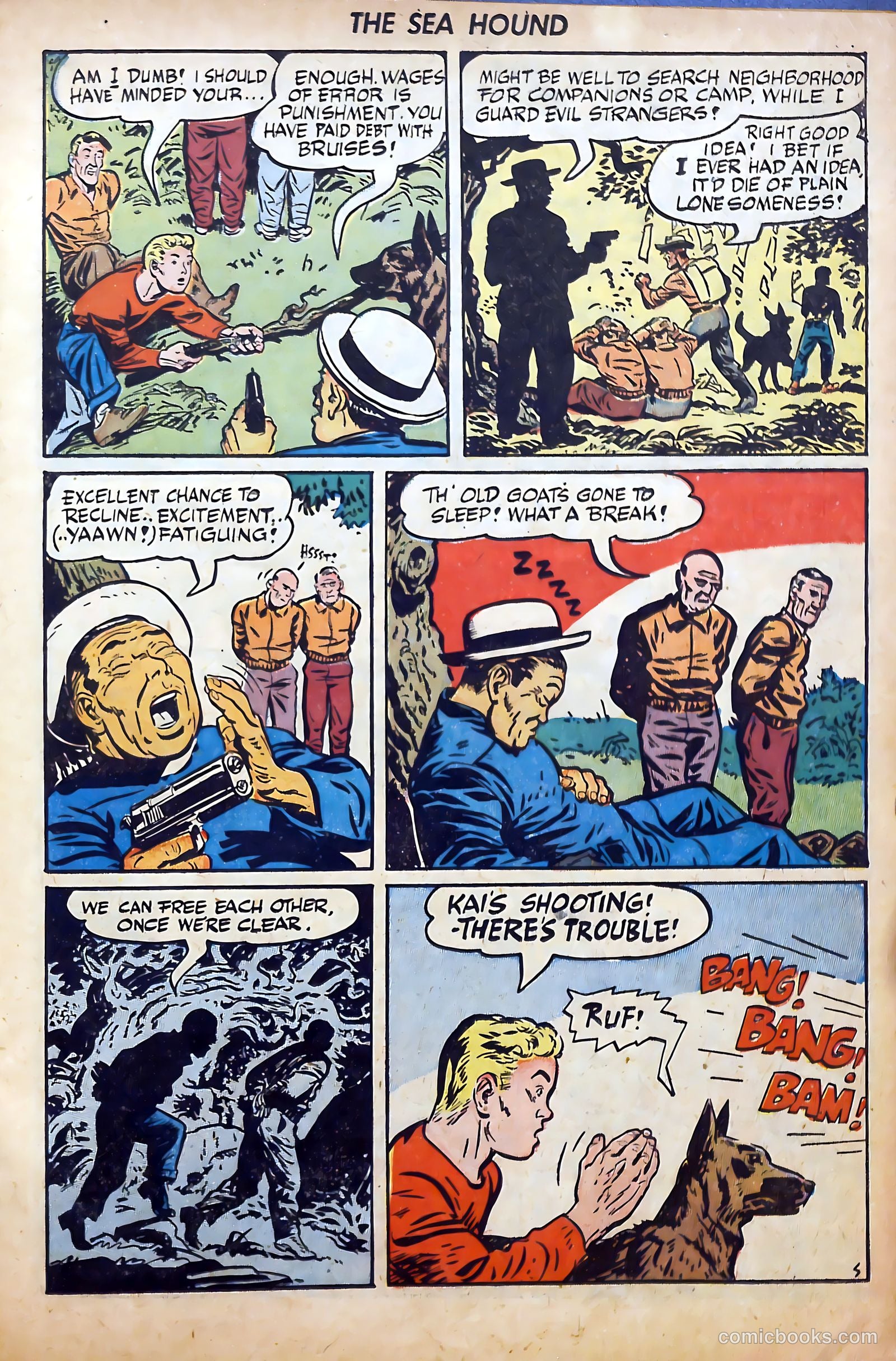 Captain Silver's Log of the Sea Hound #4 — page 11 of 35