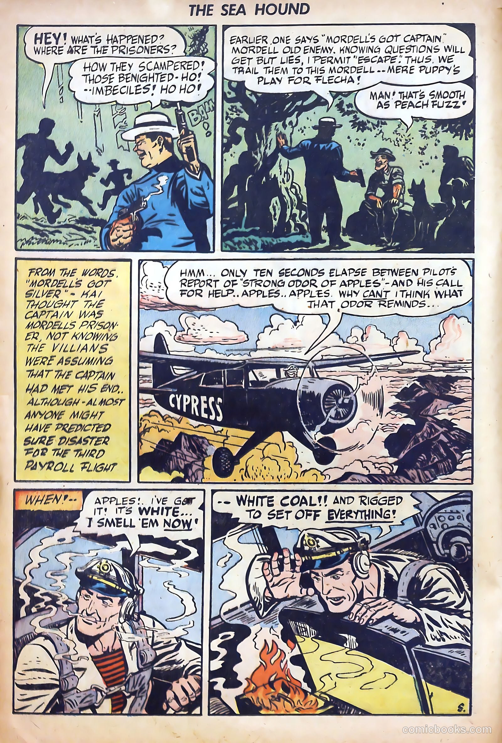 Captain Silver's Log of the Sea Hound #4 — page 12 of 35