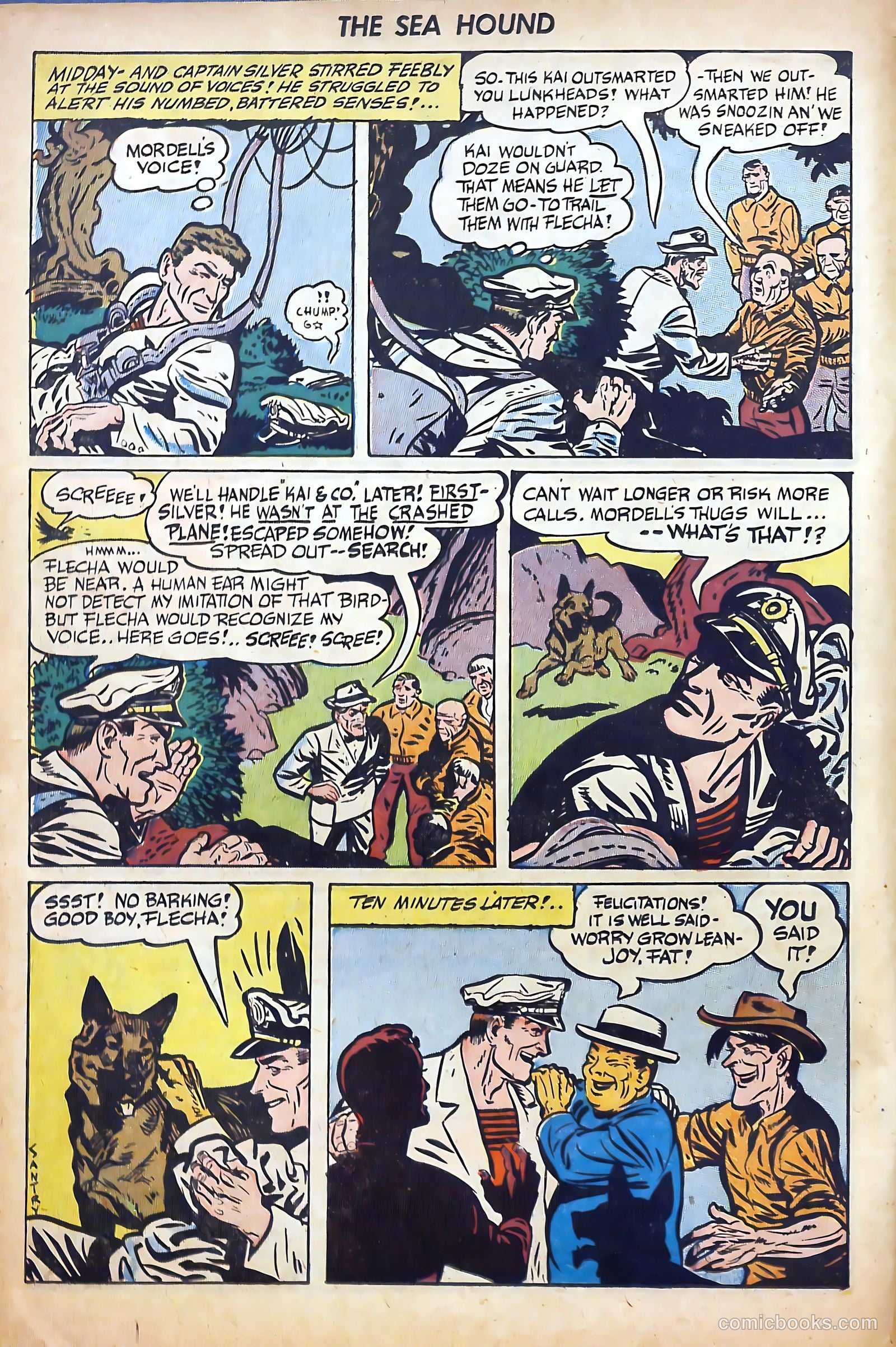 Captain Silver's Log of the Sea Hound #4 — page 14 of 35