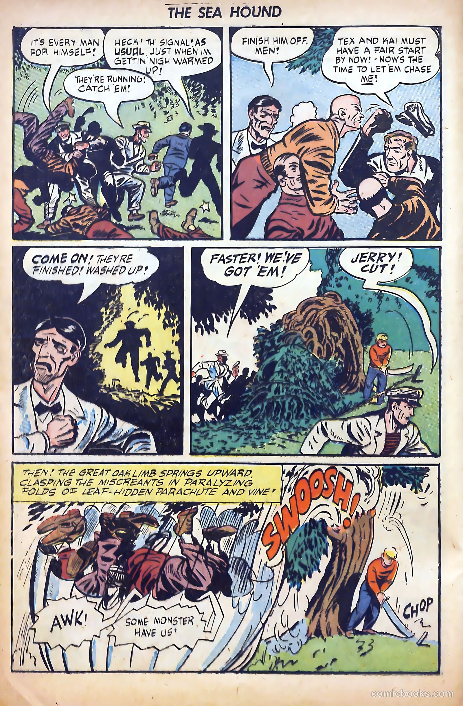 Captain Silver's Log of the Sea Hound #4 — page 16 of 35