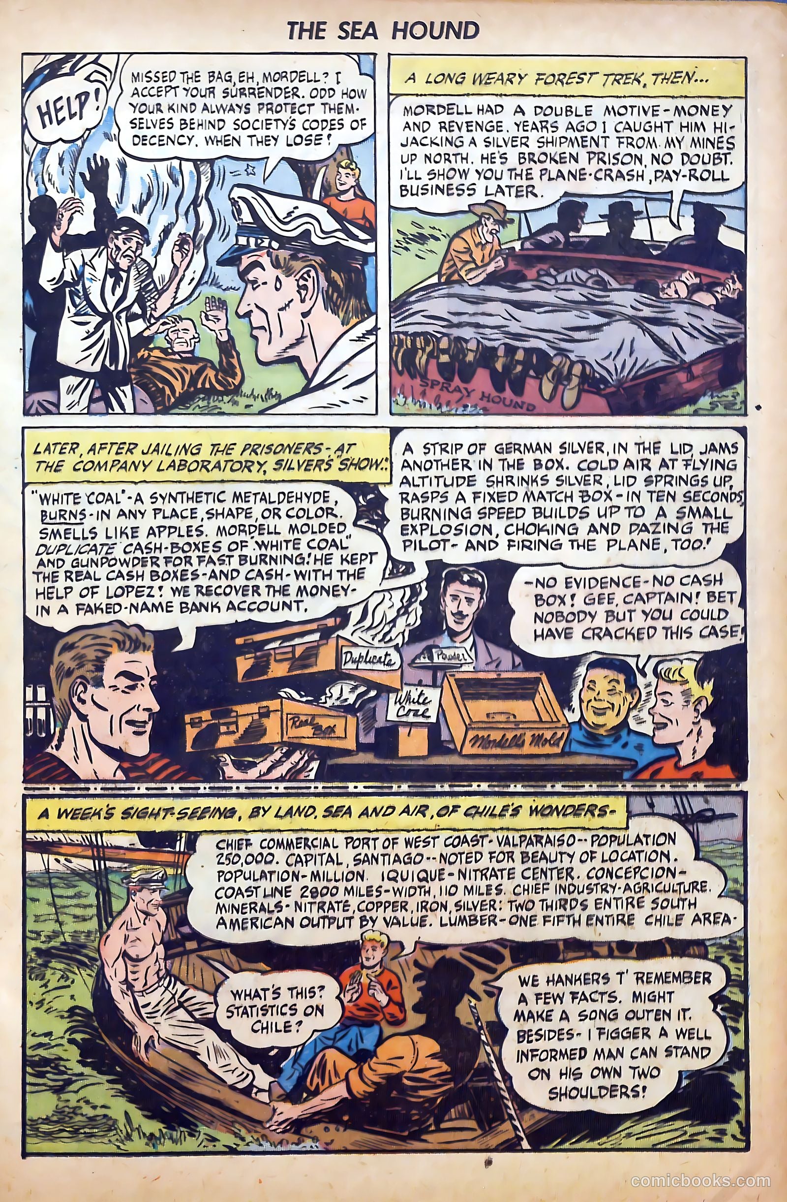 Captain Silver's Log of the Sea Hound #4 — page 17 of 35