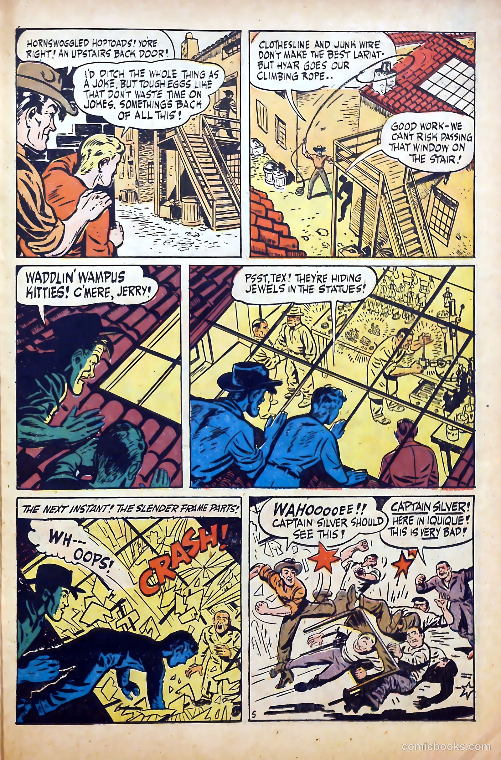 Captain Silver's Log of the Sea Hound #4 — page 22 of 35
