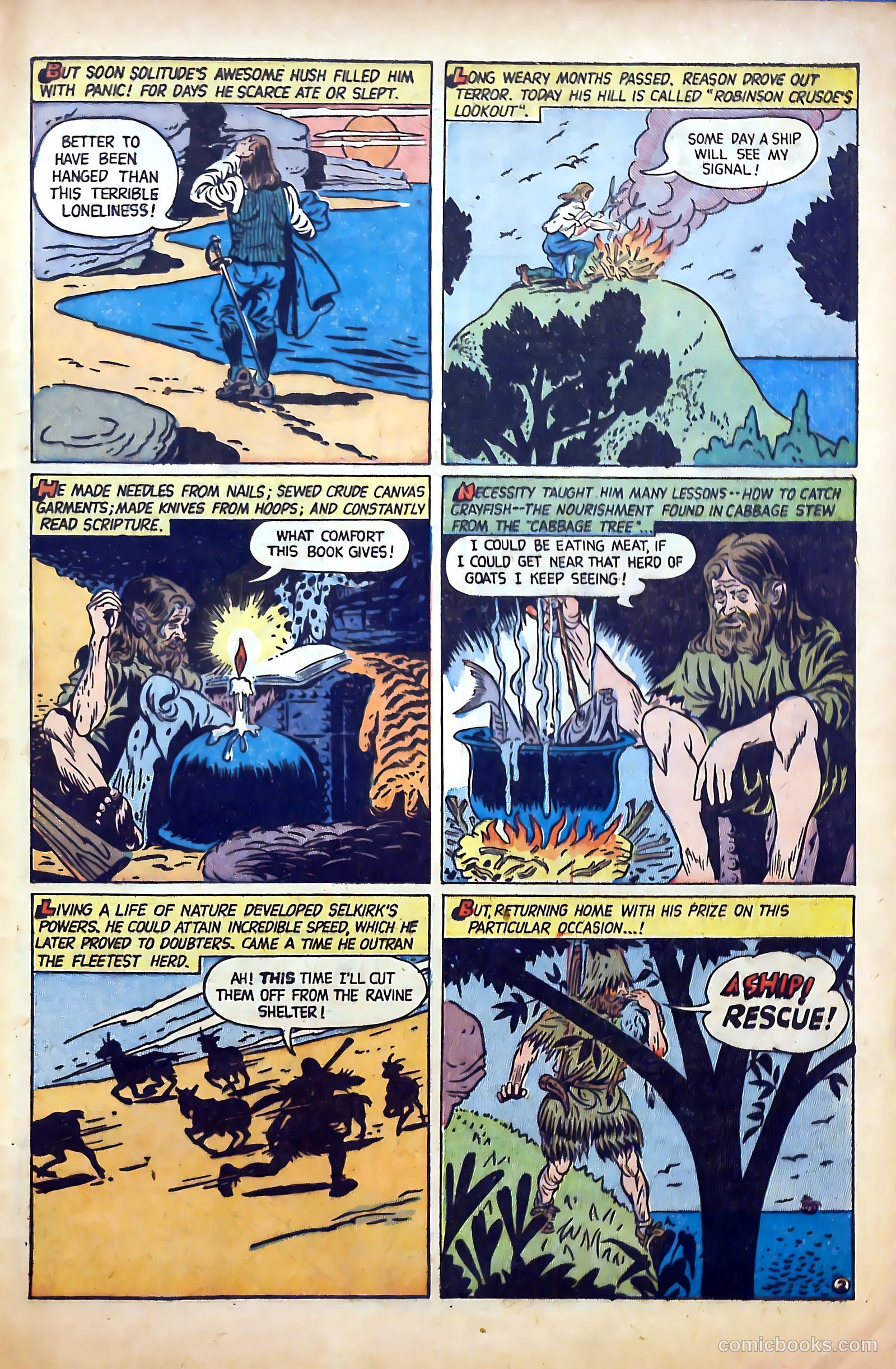 Captain Silver's Log of the Sea Hound #4 — page 28 of 35