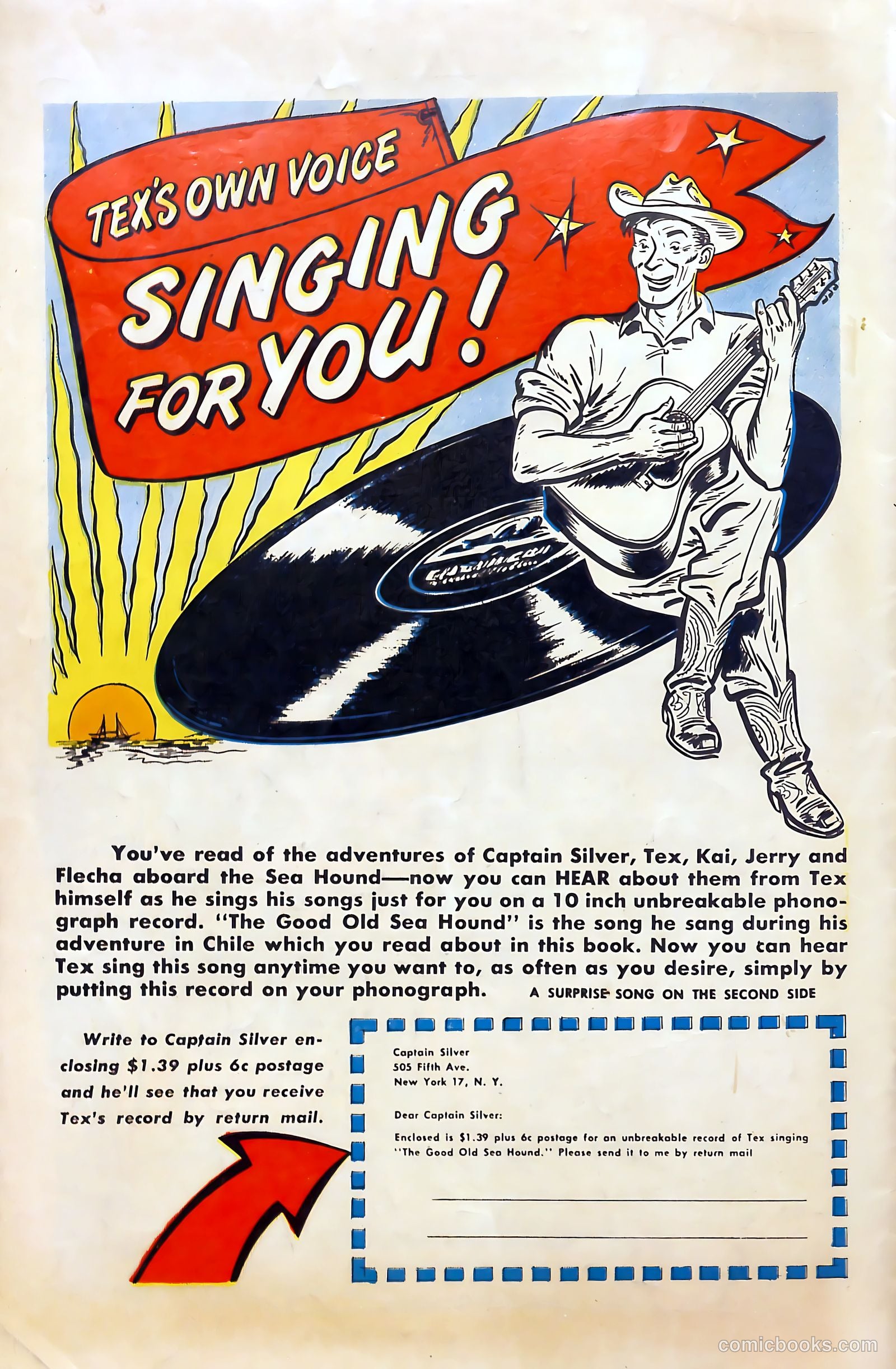 Captain Silver's Log of the Sea Hound #4 — page 35 of 35