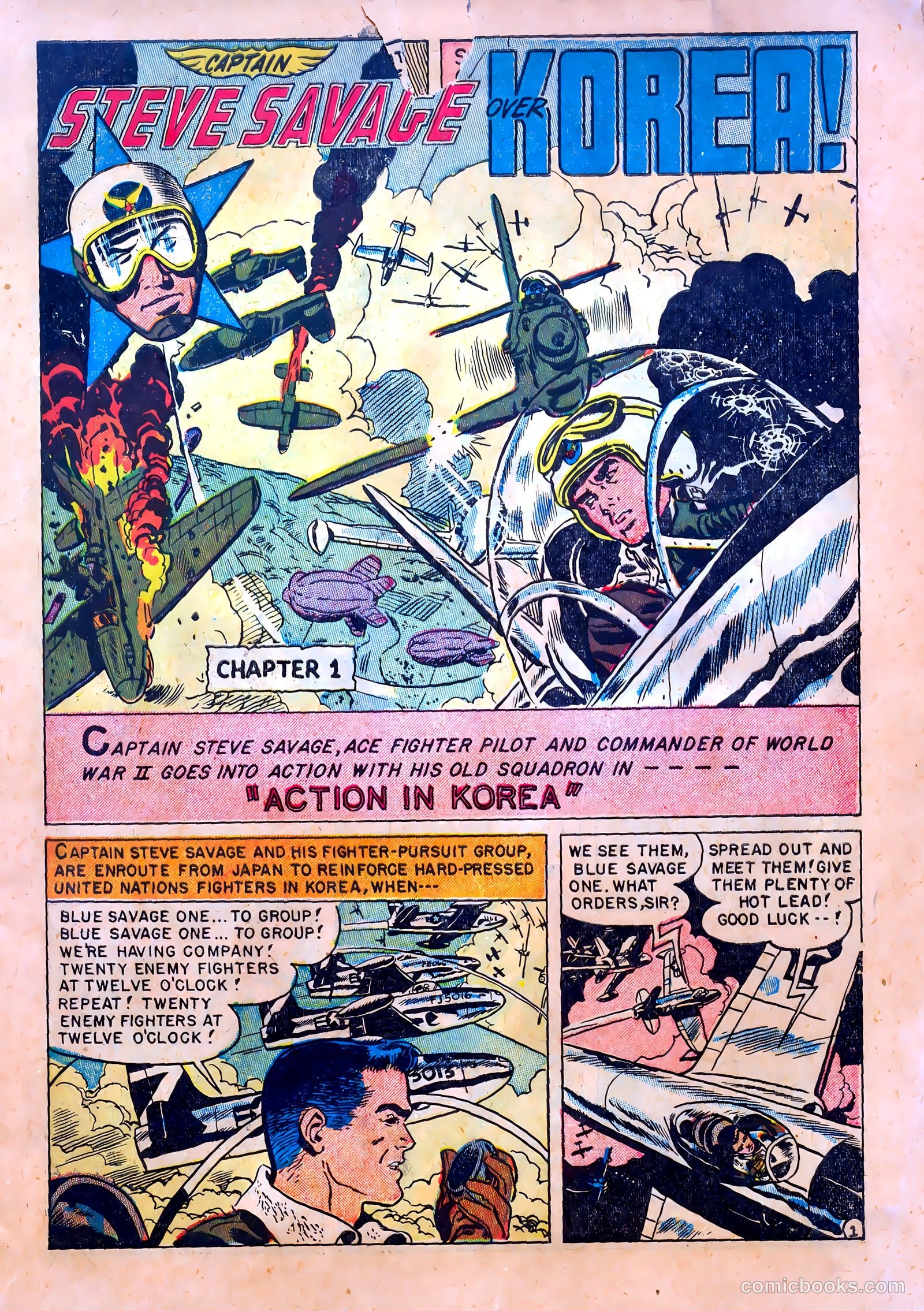 Captain Steve Savage #1 — page 3 of 36