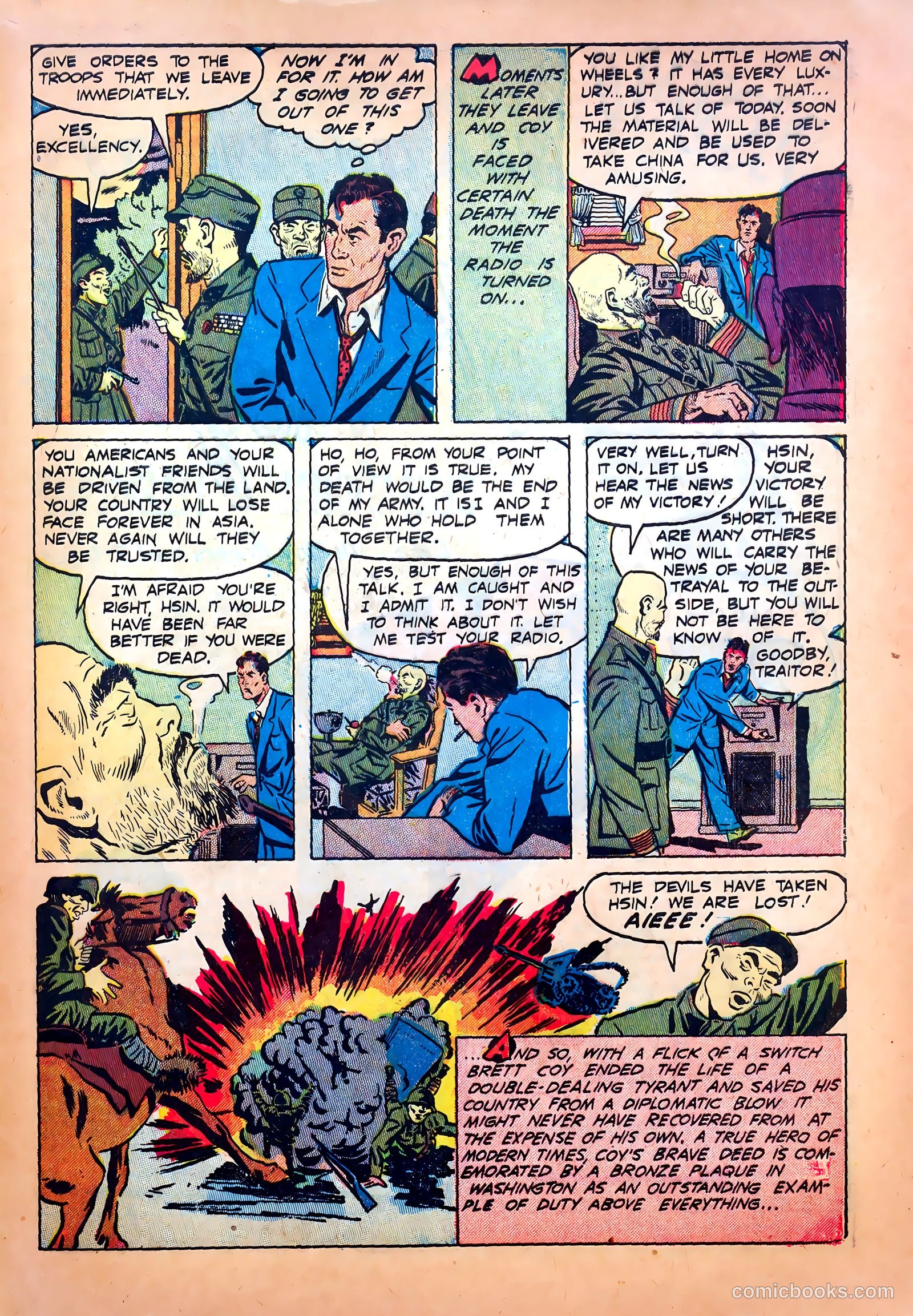 Captain Steve Savage #1 — page 33 of 36