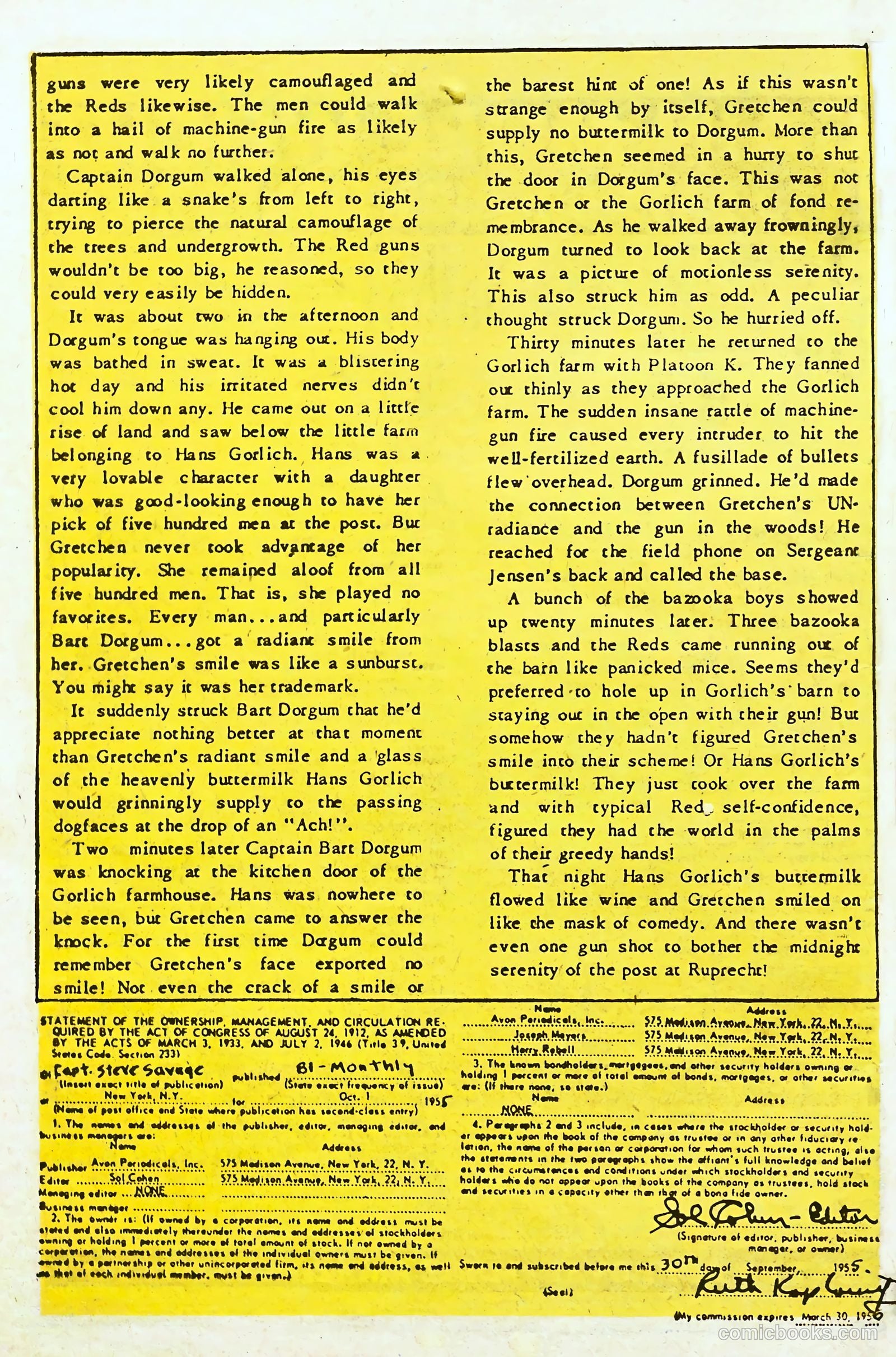 Captain Steve Savage #13 — page 10 of 36