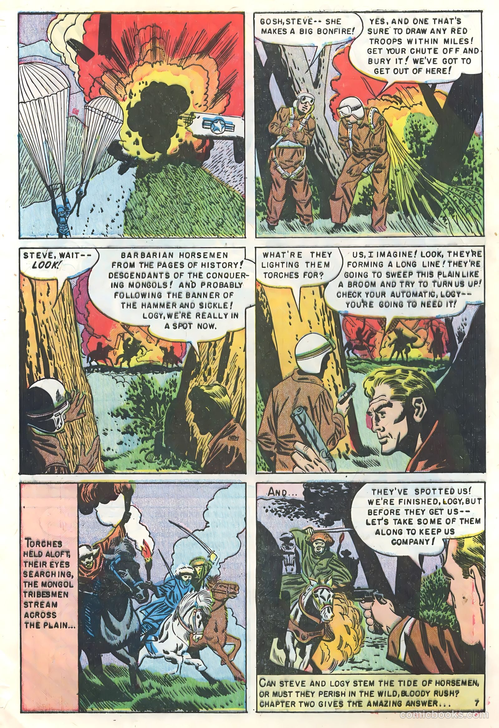 Captain Steve Savage #3 — page 9 of 35