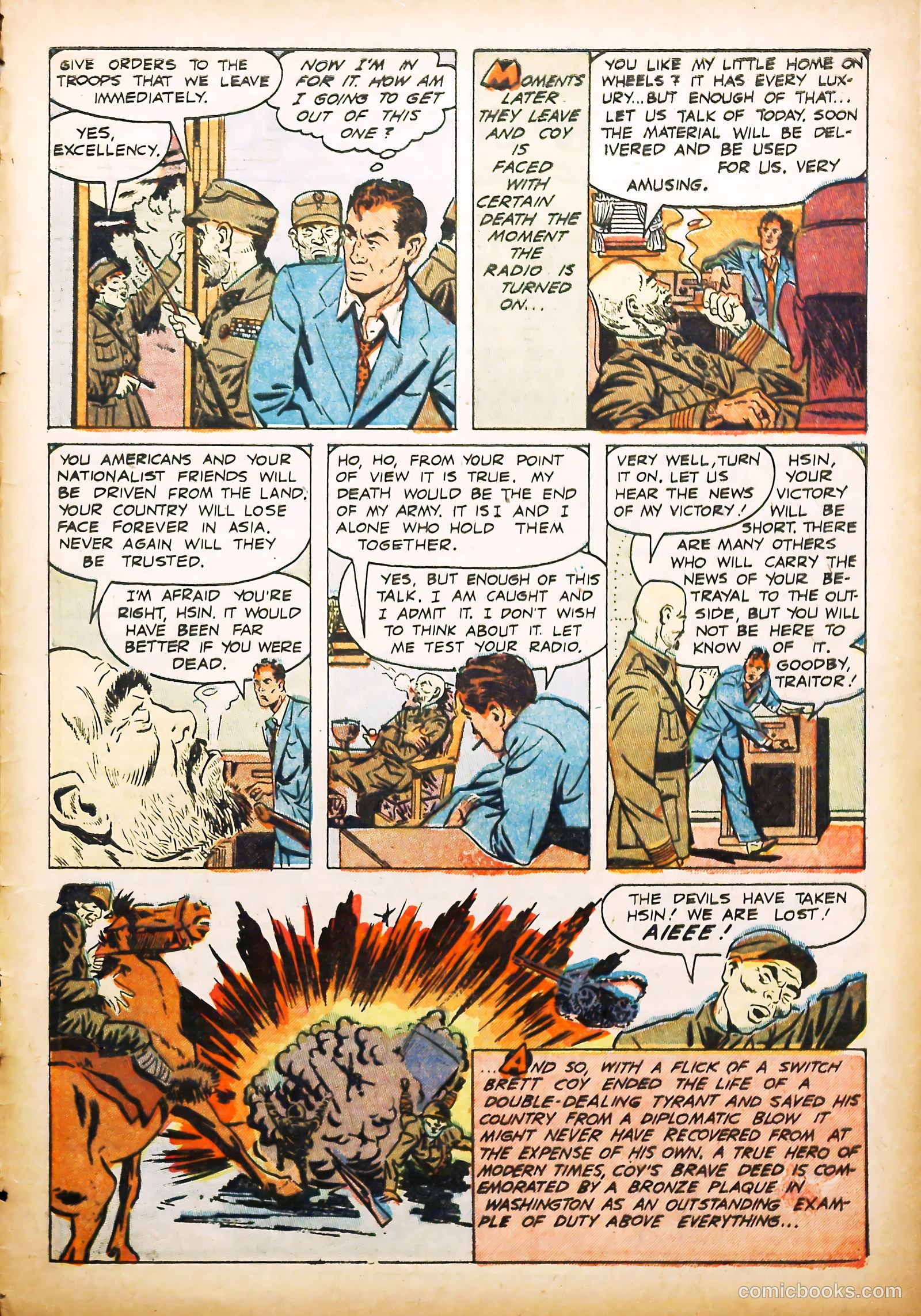 Captain Steve Savage #6 — page 33 of 37