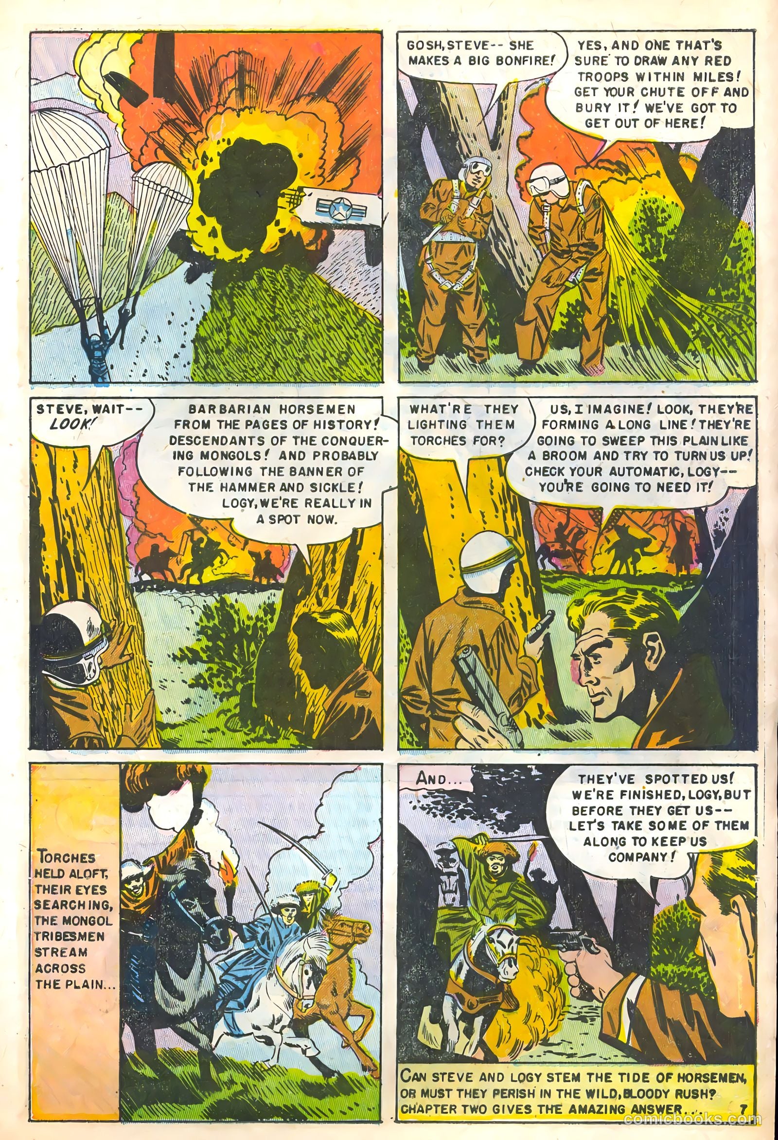 Captain Steve Savage #7 — page 9 of 36
