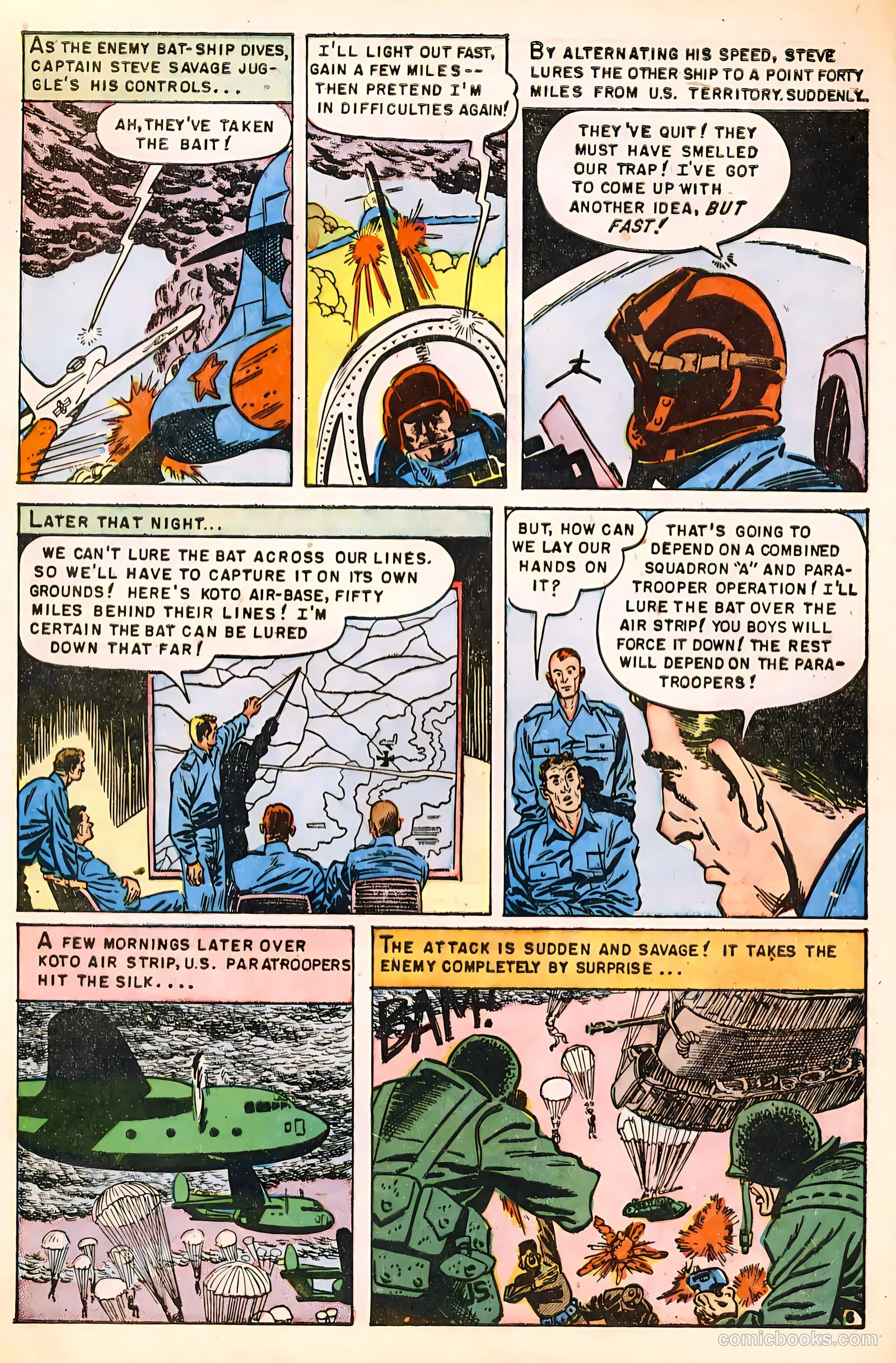 Captain Steve Savage #8 — page 8 of 36