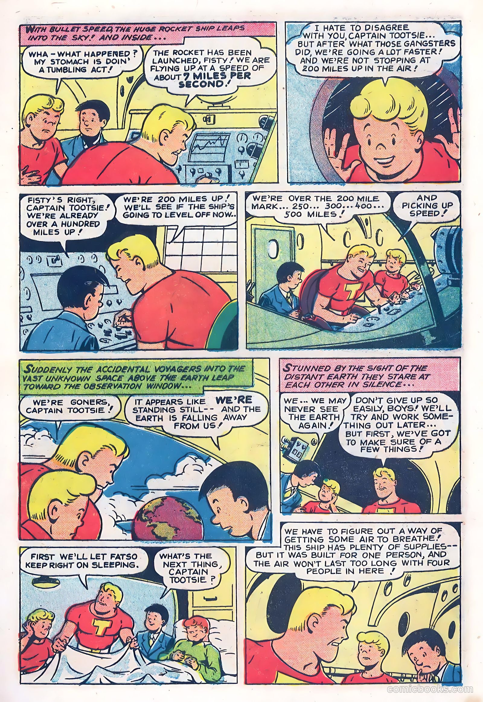 Captain Tootsie #1 — page 9 of 36