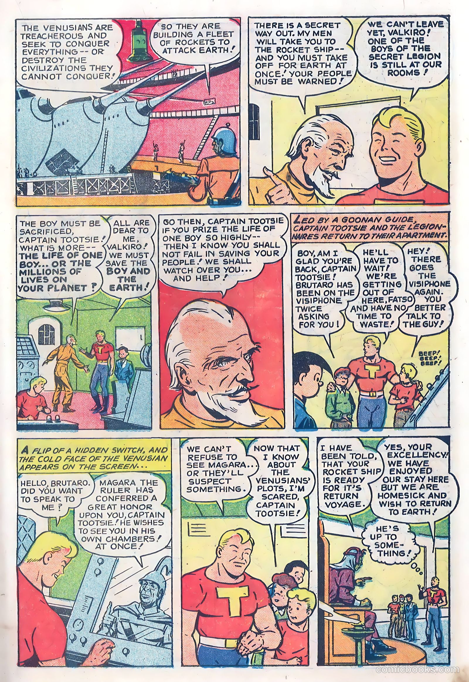 Captain Tootsie #1 — page 19 of 36