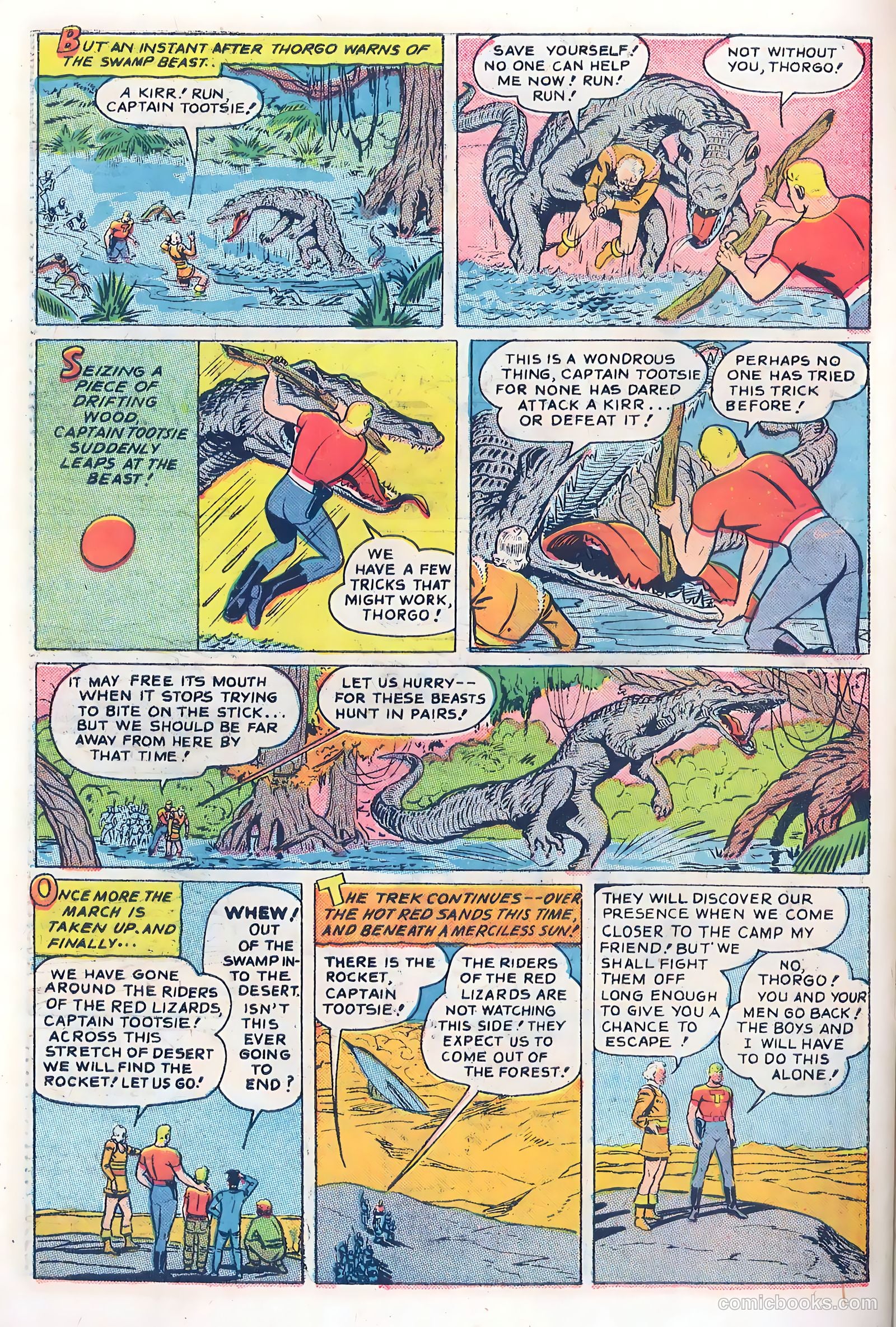 Captain Tootsie #1 — page 32 of 36