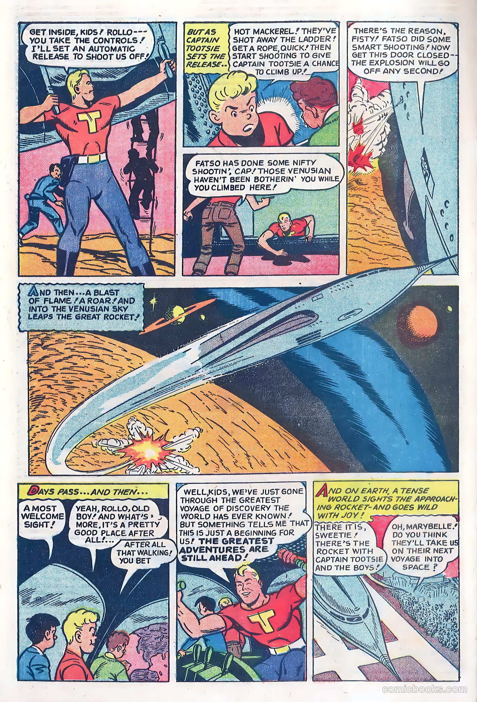 Captain Tootsie #1 — page 34 of 36