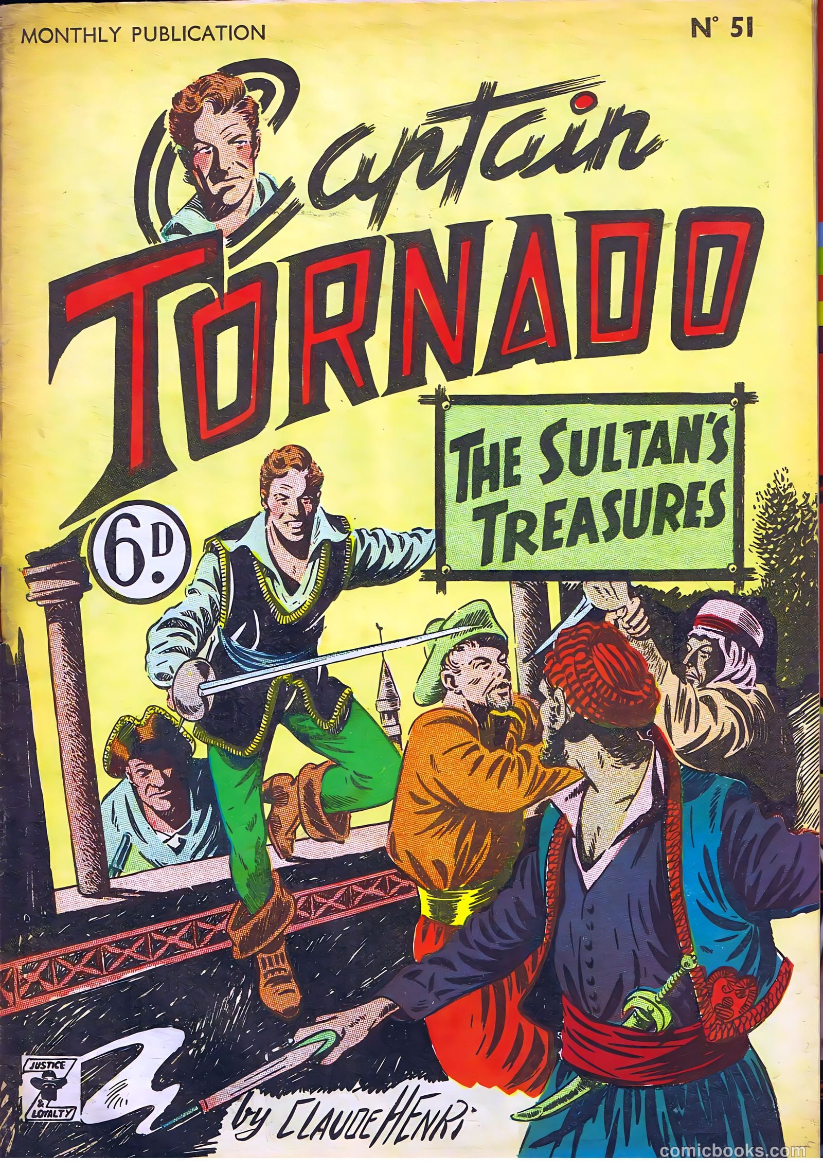 Captain Tornado #51 — page 1 of 24