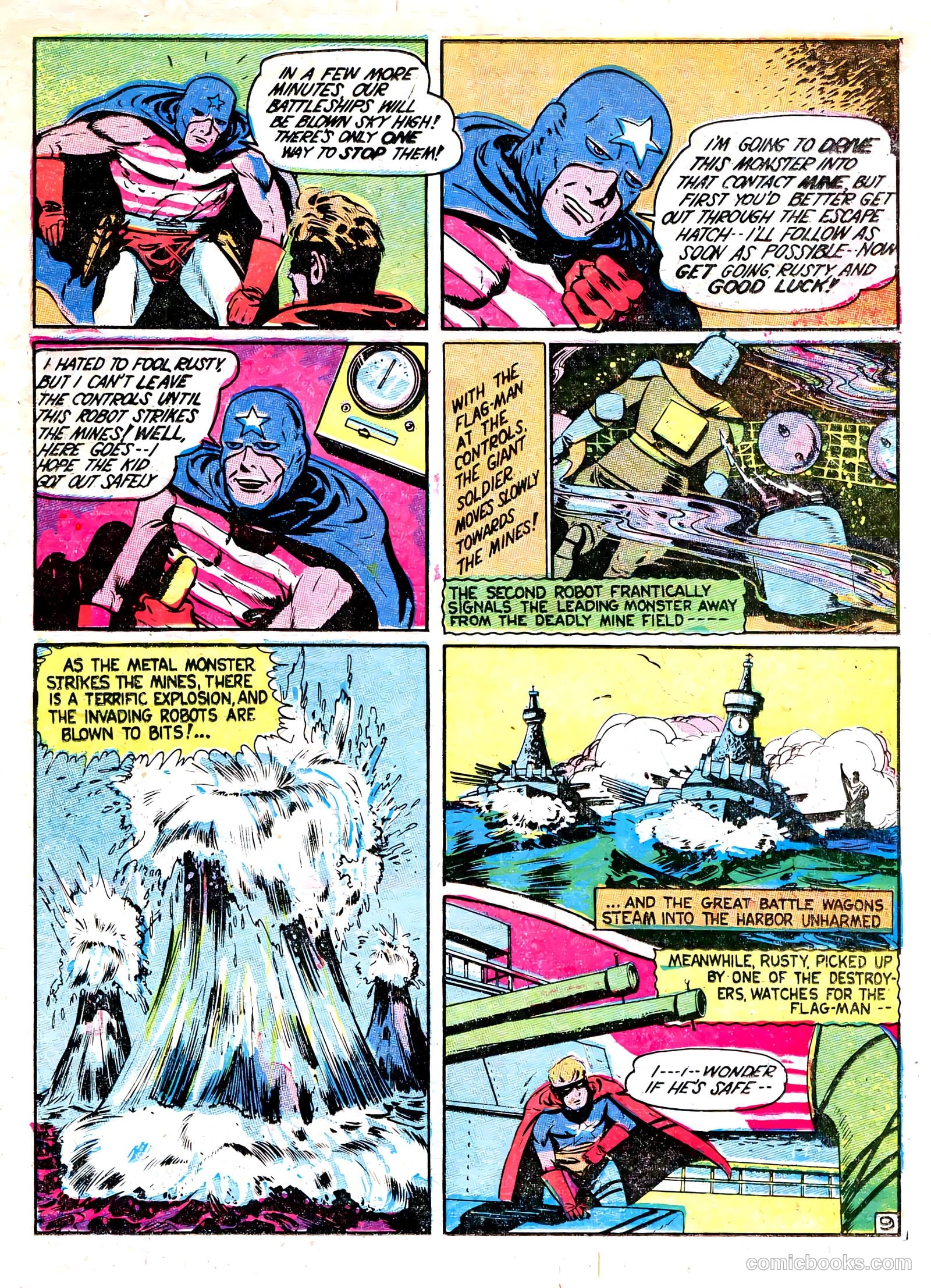 Captain Triumph Comics #1 — page 36 of 66