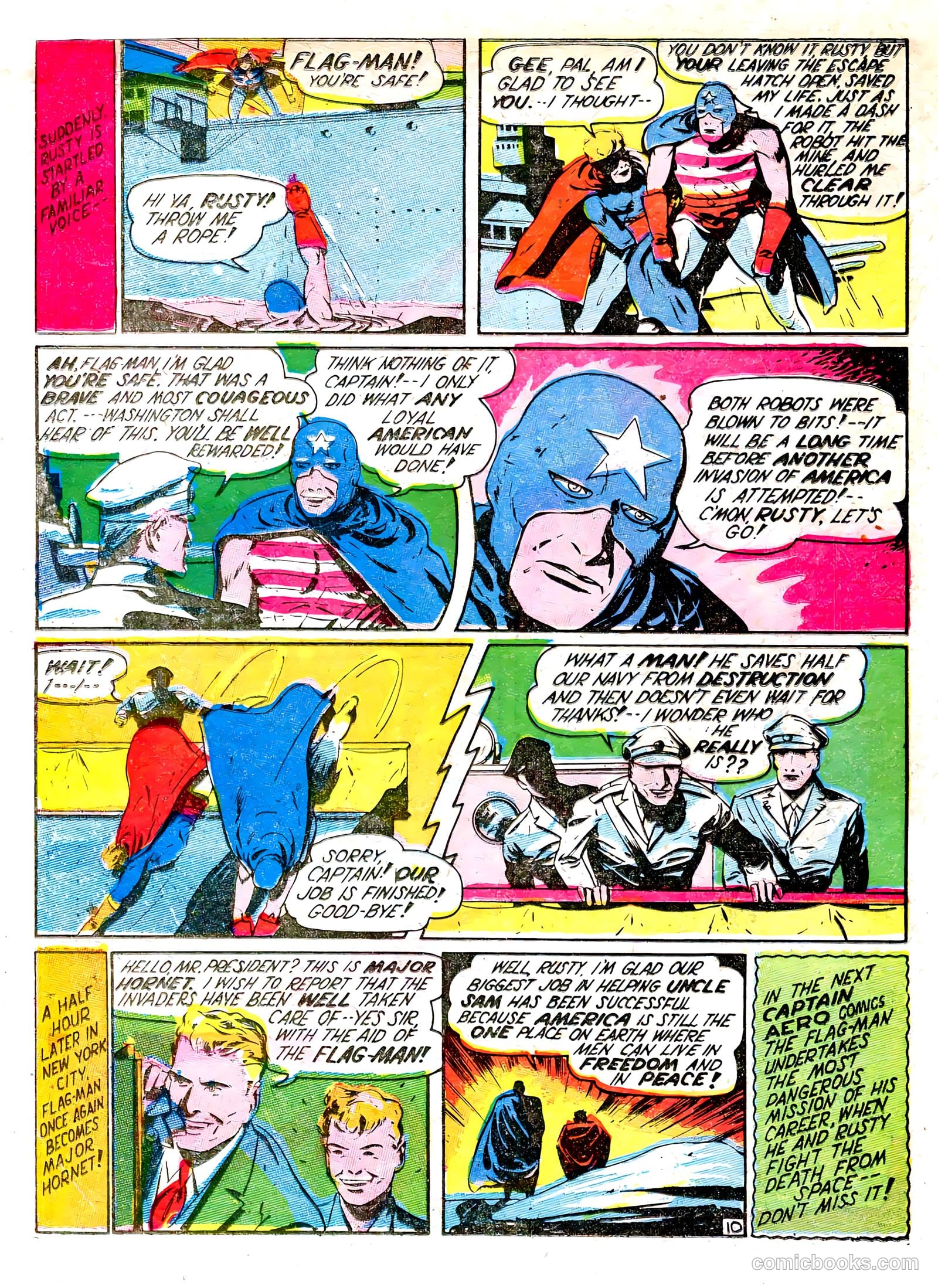 Captain Triumph Comics #1 — page 37 of 66