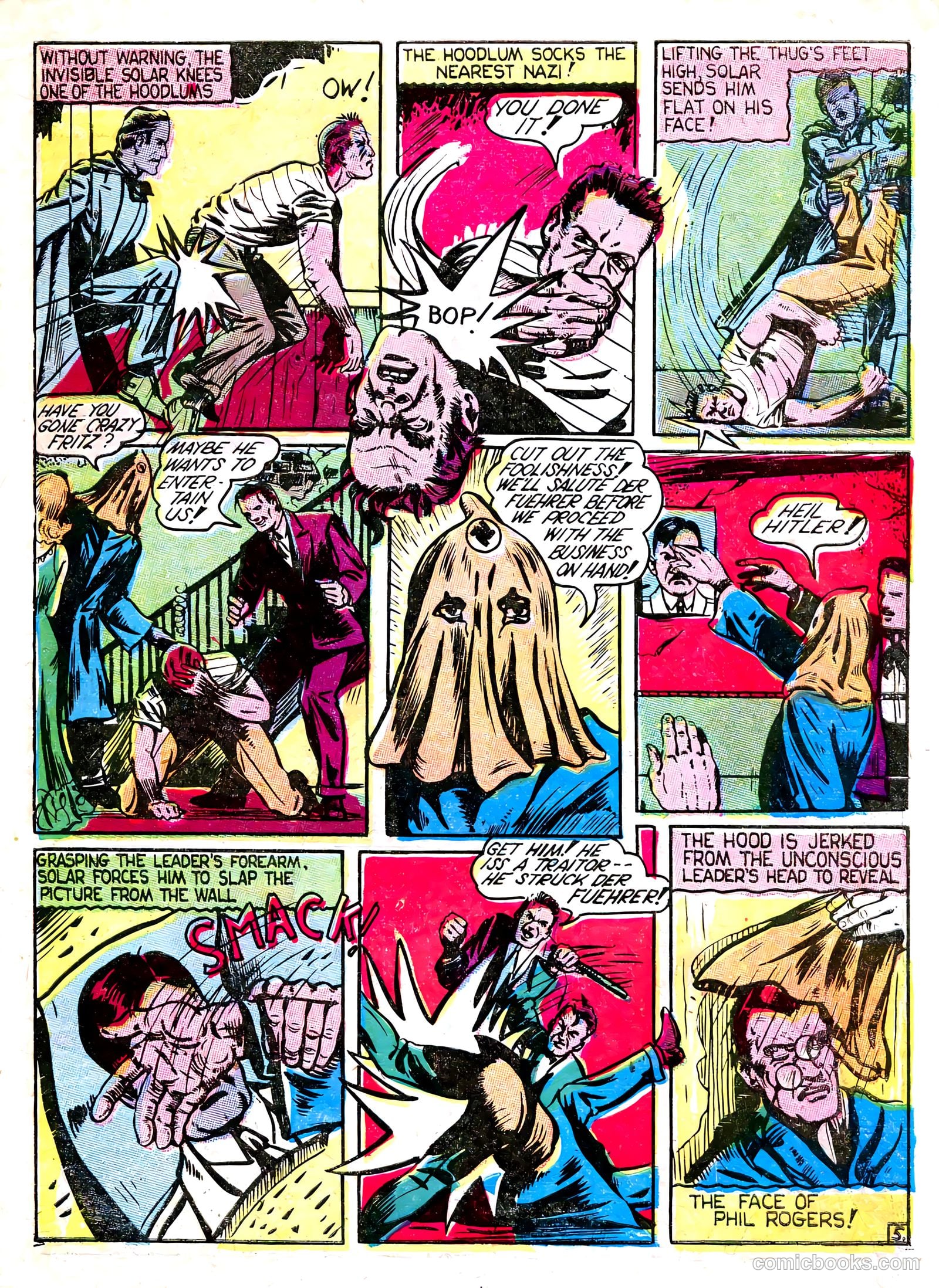 Captain Triumph Comics #1 — page 58 of 66