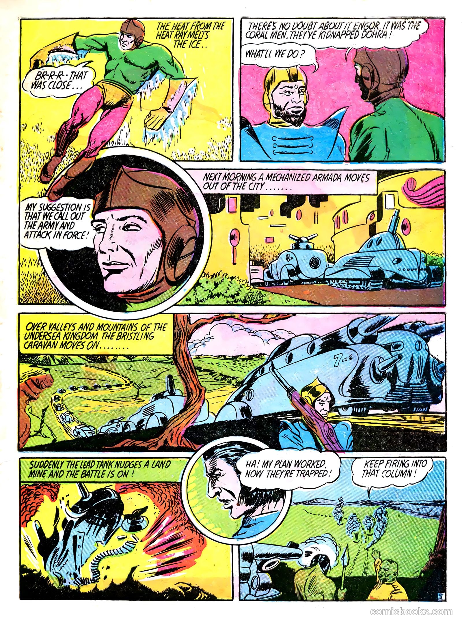 Captain Triumph Comics #1 — page 64 of 66