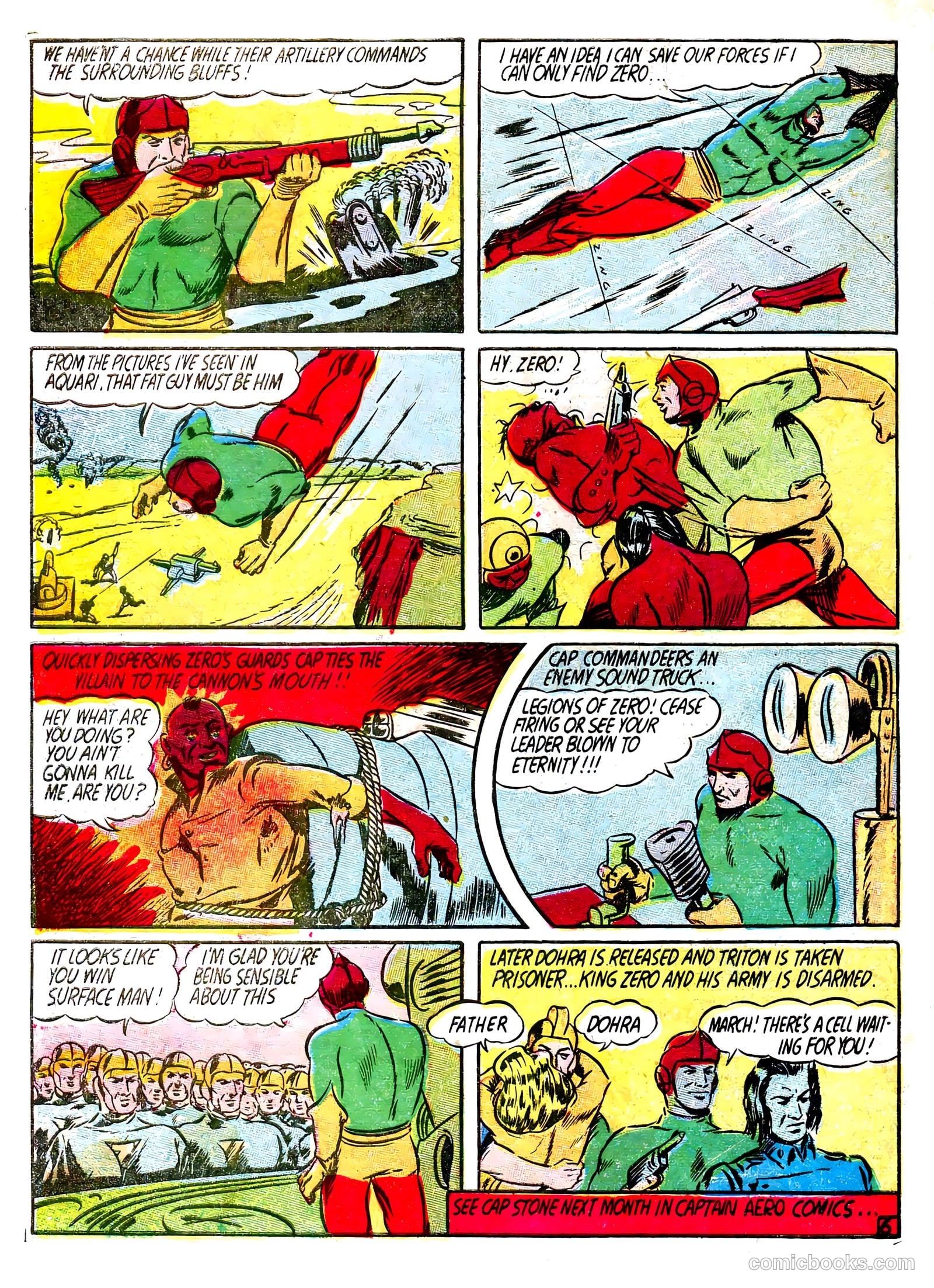 Captain Triumph Comics #1 — page 65 of 66
