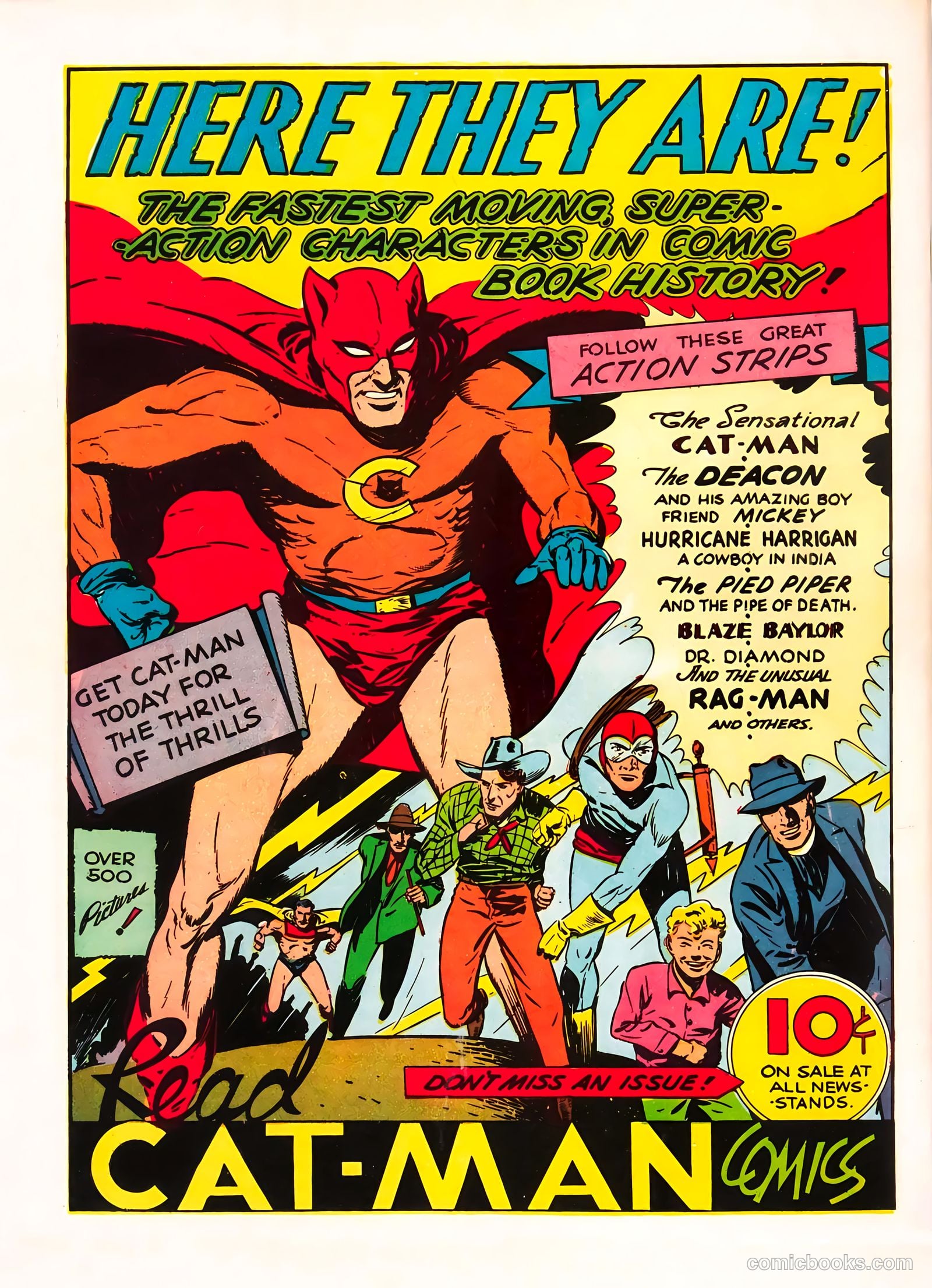 Captain Triumph Comics #1 — page 66 of 66