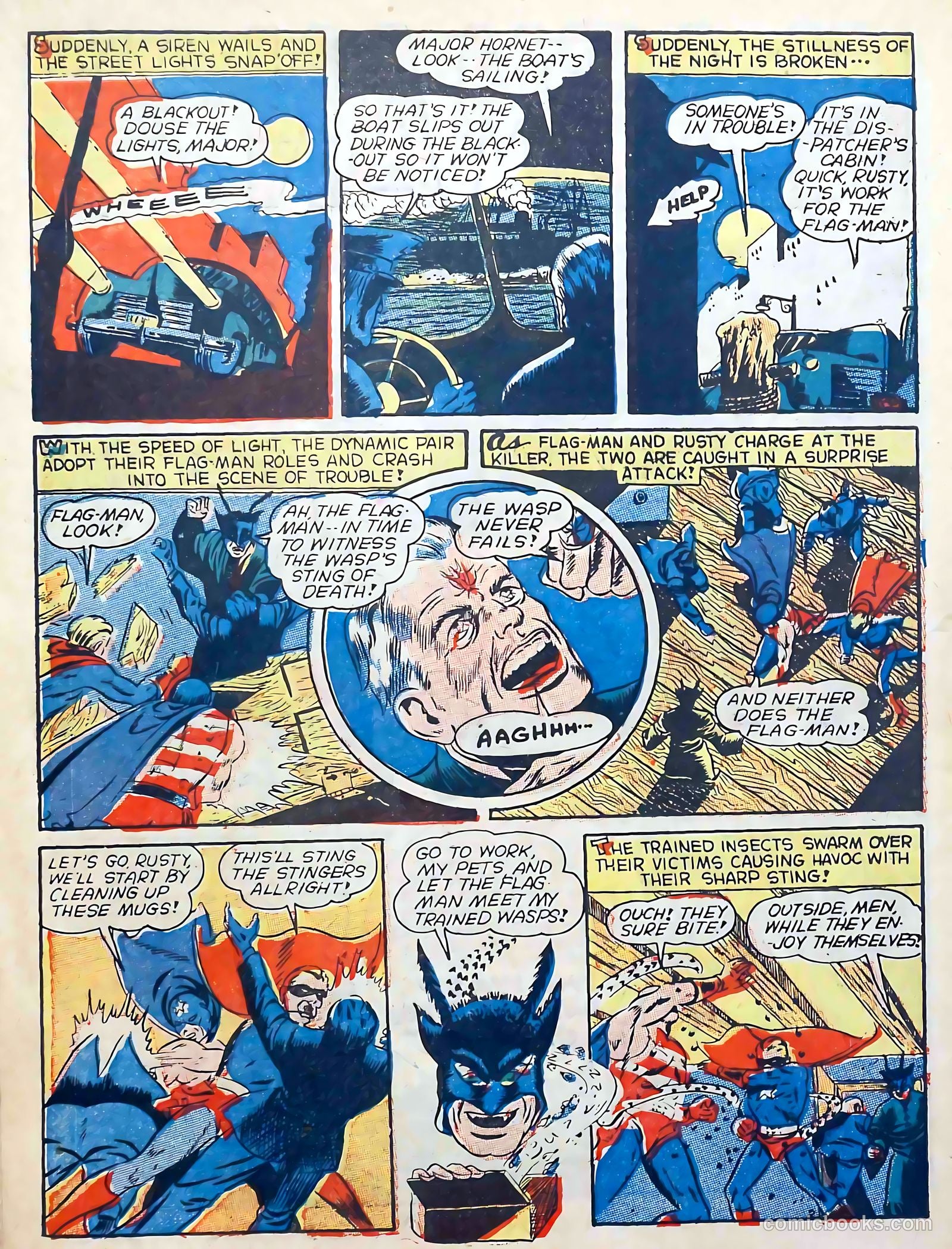 Captain Triumph Comics #10 — page 60 of 68