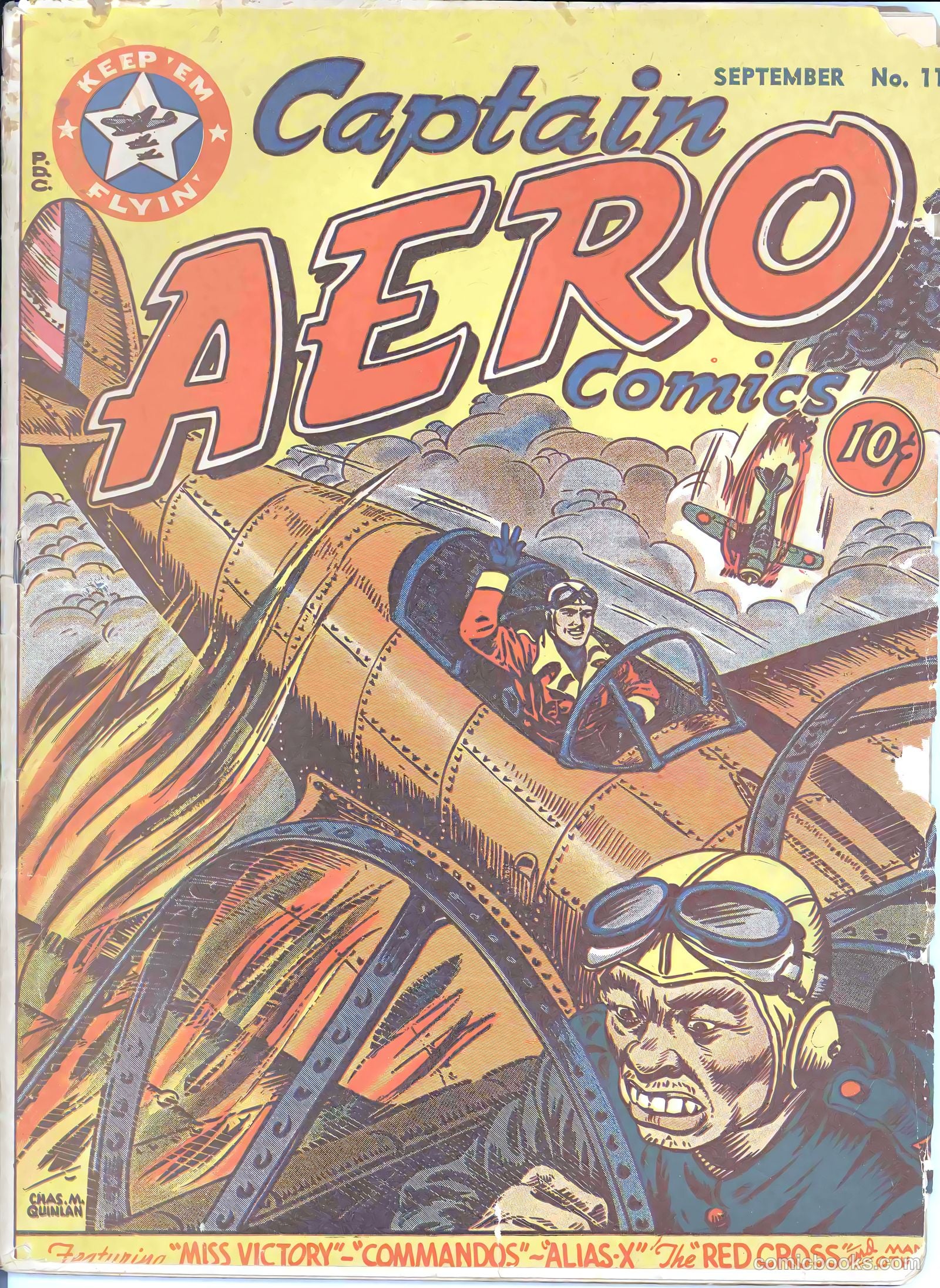 Captain Triumph Comics #11 — page 1 of 60