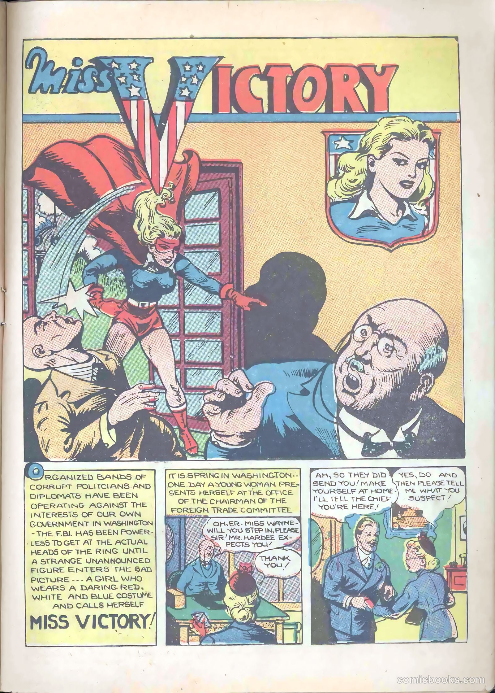Captain Triumph Comics #11 — page 19 of 60