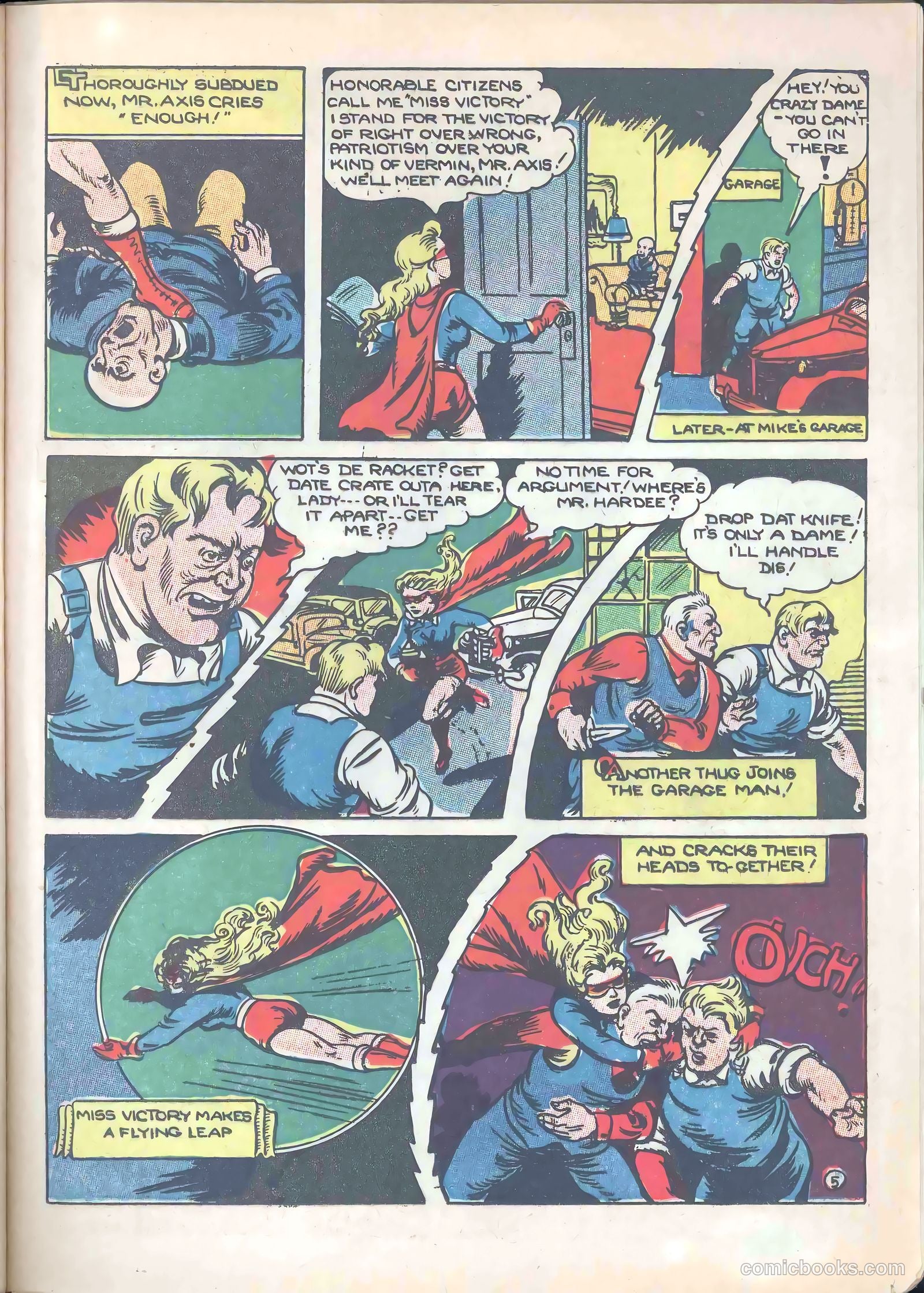 Captain Triumph Comics #11 — page 23 of 60