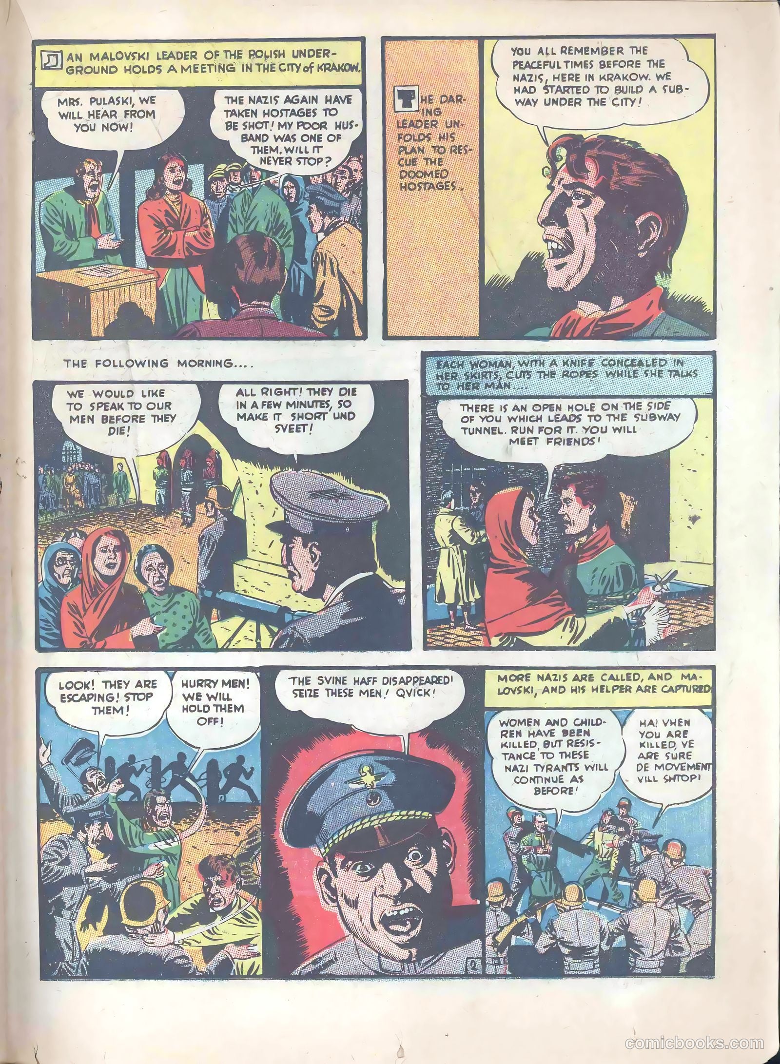 Captain Triumph Comics #11 — page 35 of 60
