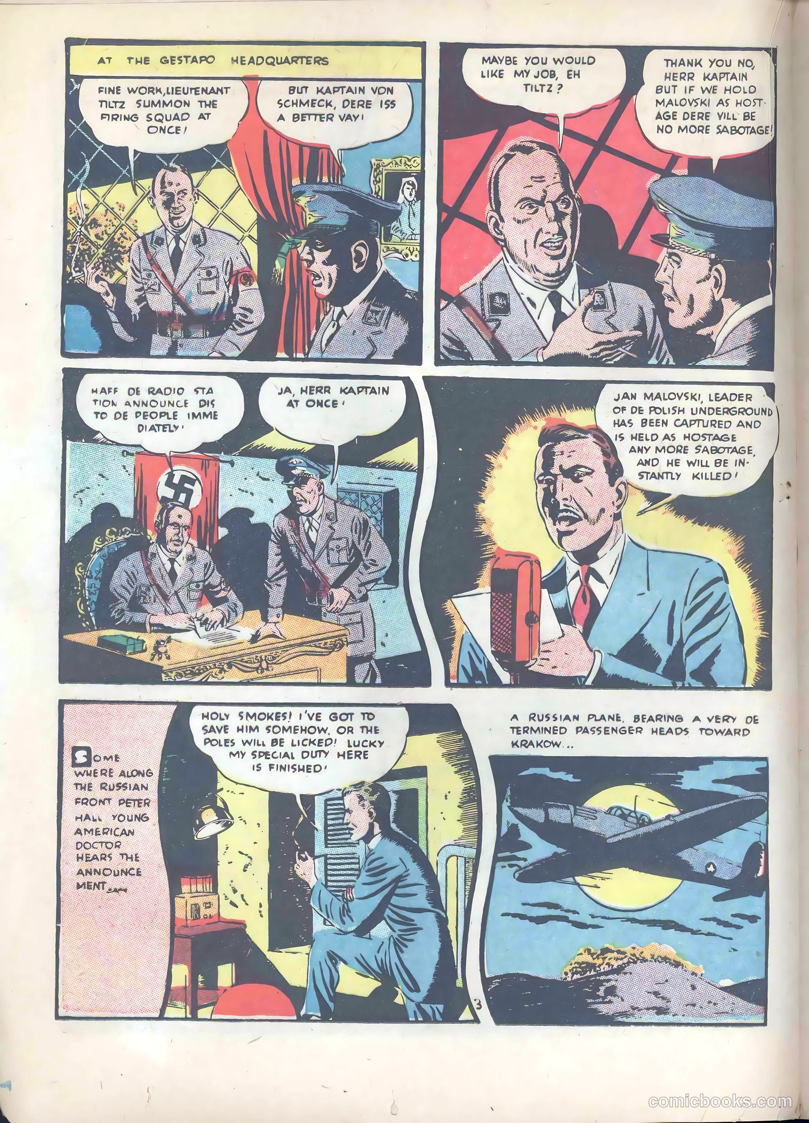 Captain Triumph Comics #11 — page 36 of 60