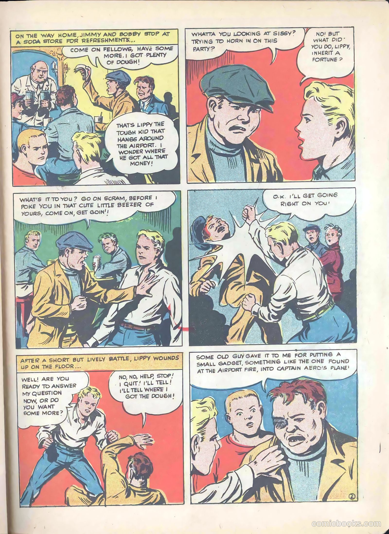 Captain Triumph Comics #11 — page 41 of 60