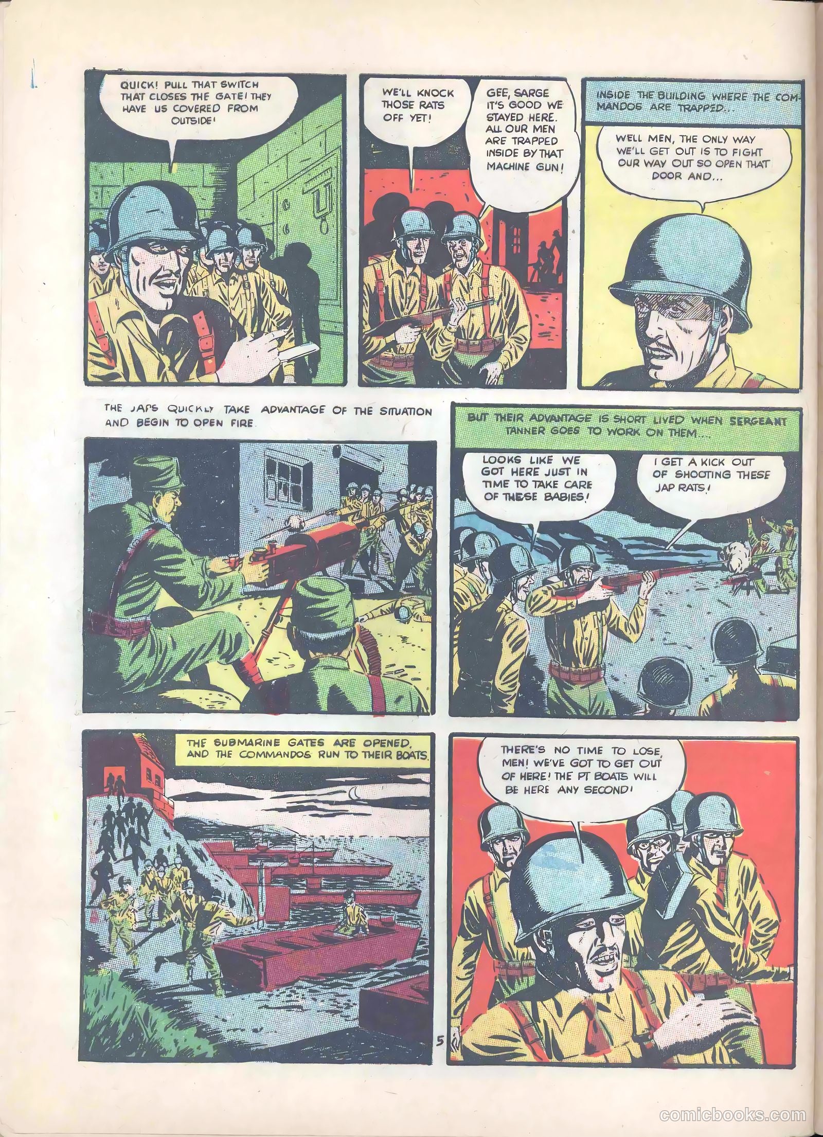 Captain Triumph Comics #11 — page 50 of 60