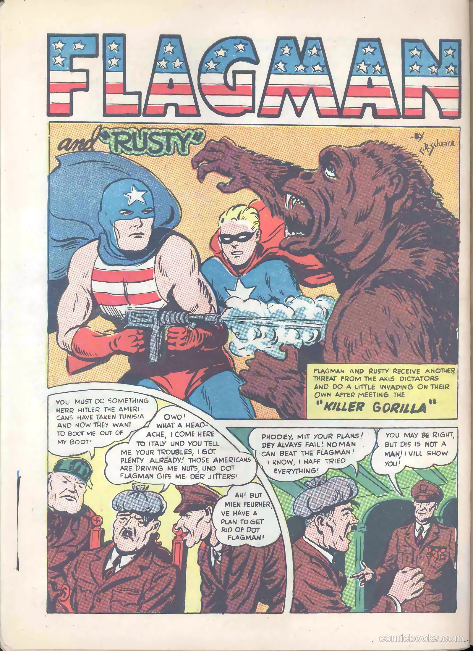 Captain Triumph Comics #11 — page 52 of 60